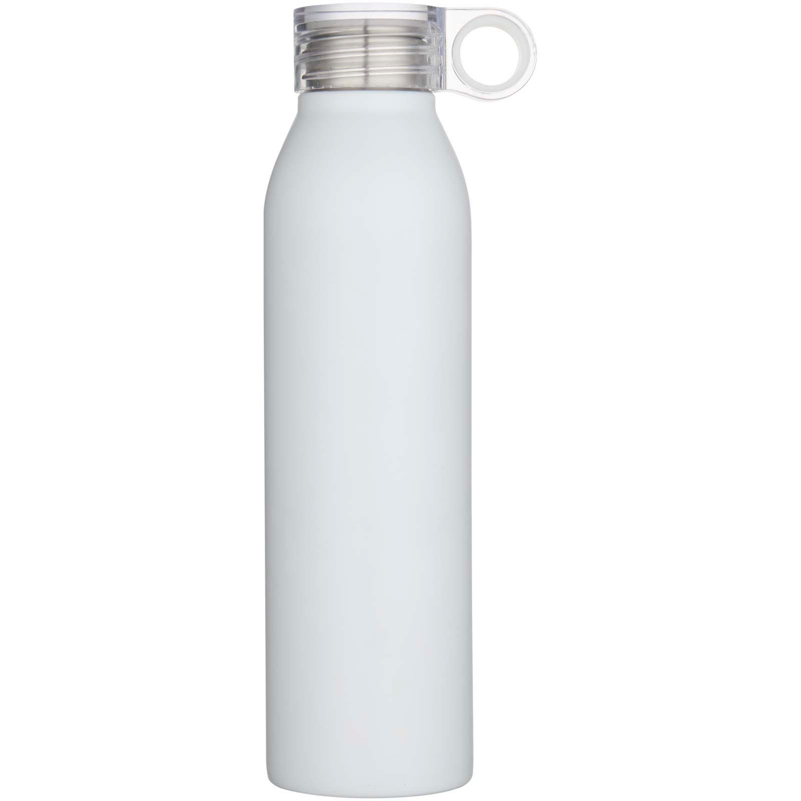 Bouteille d’eau Grom de 650 ml en acier inoxydable recyclé certifié RCS