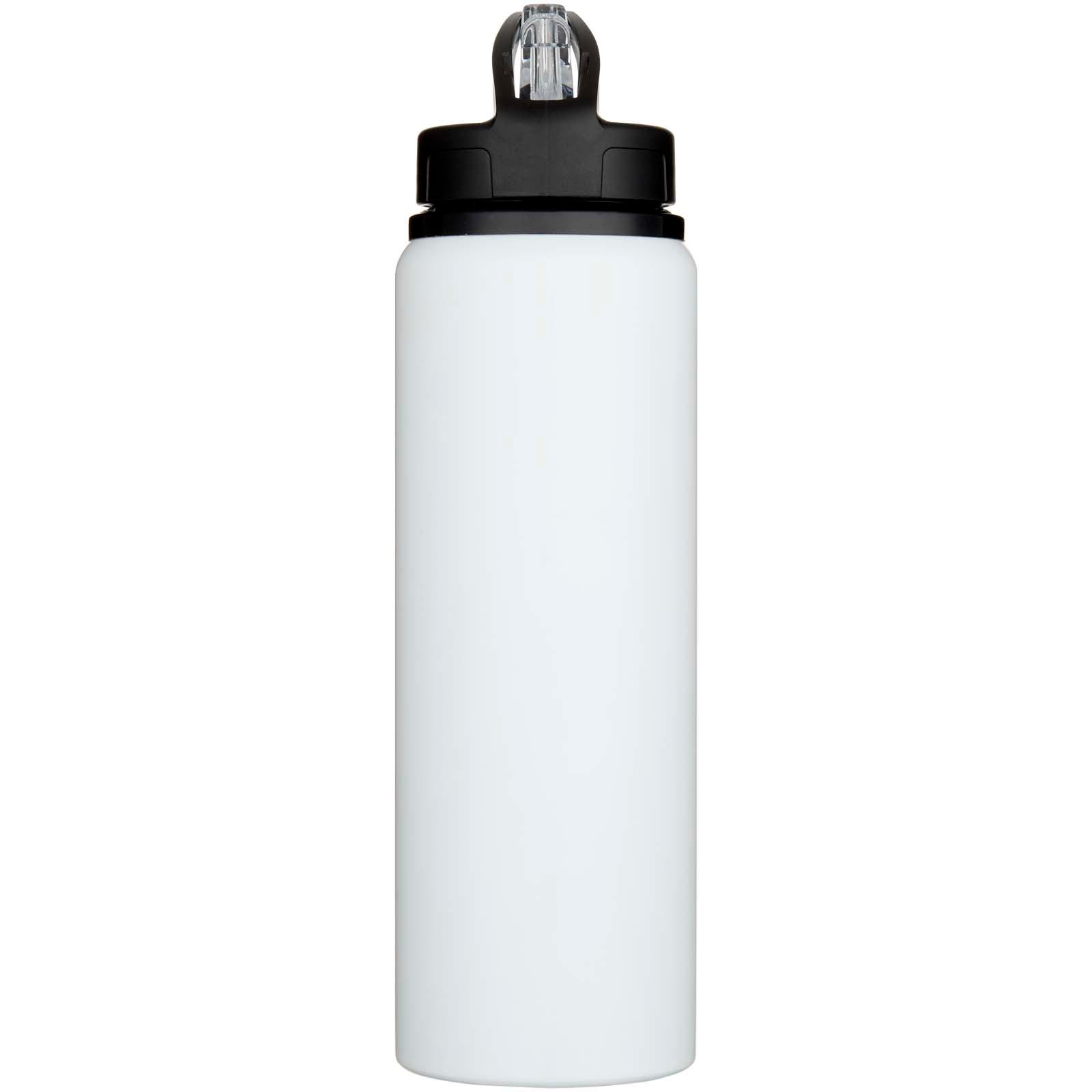 Bouteille d’eau Fitz de 800 ml en acier inoxydable recyclé certifié RCS à simple paroi