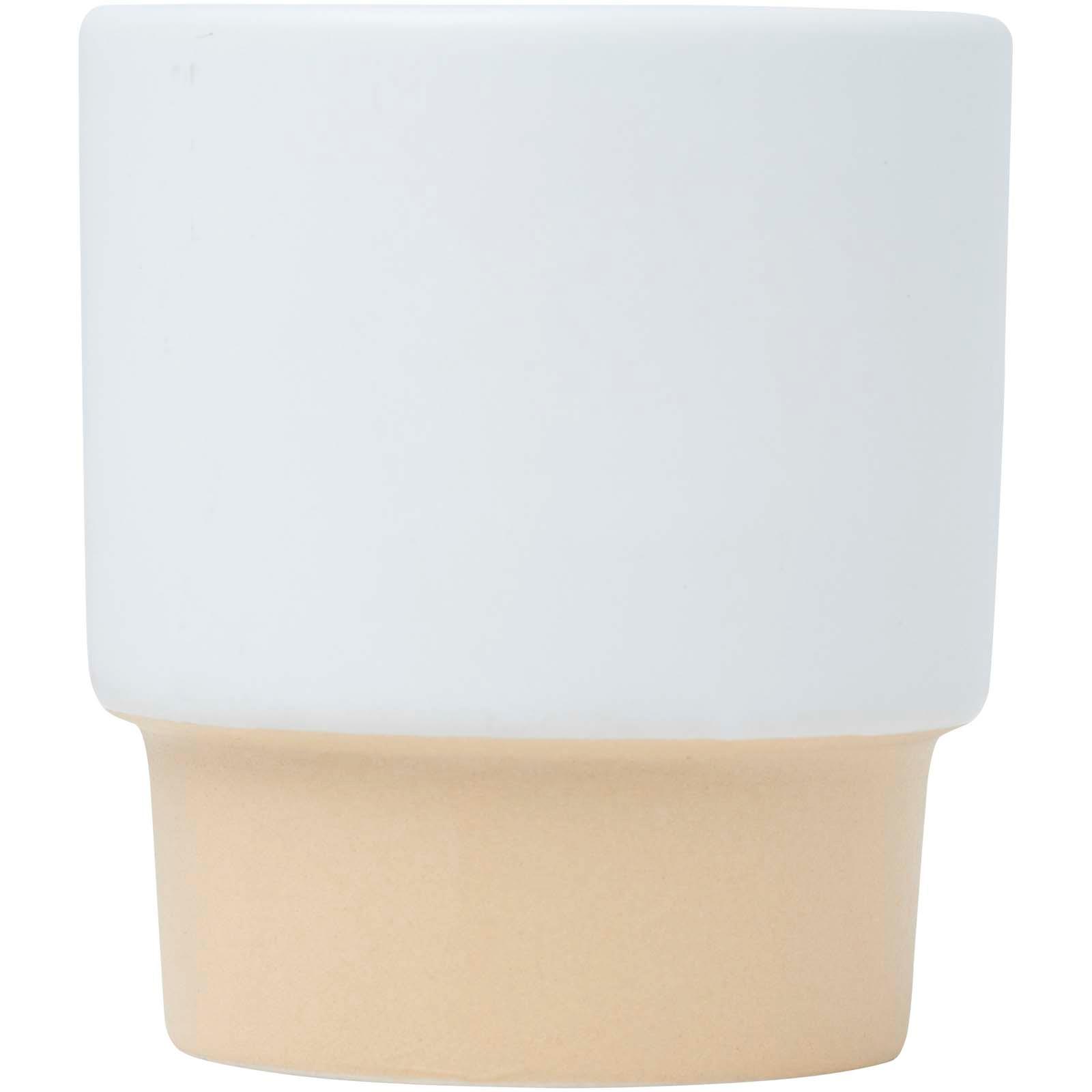 Tasse à espresso empilable Olympia de 130 ml avec fond en argile
