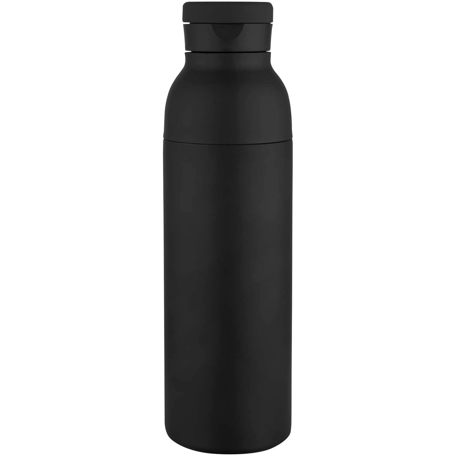 Bouteille avec isolation sous vide Illuminate double paroi de 650 ml en acier inoxydable recyclé certifié RCS