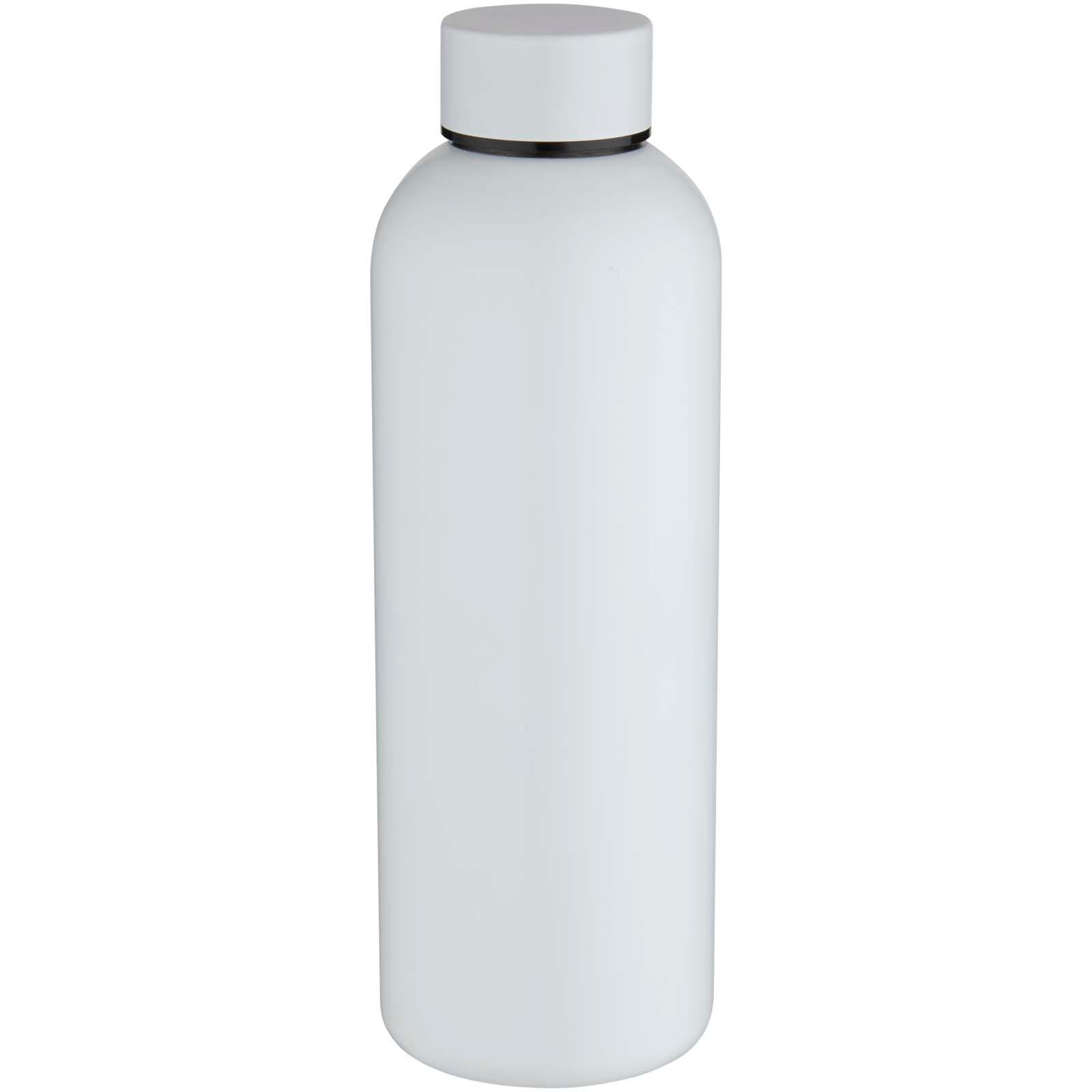 Bouteille d’eau Spring de 750 ml en acier inoxydable recyclé certifié RCS à simple paroi