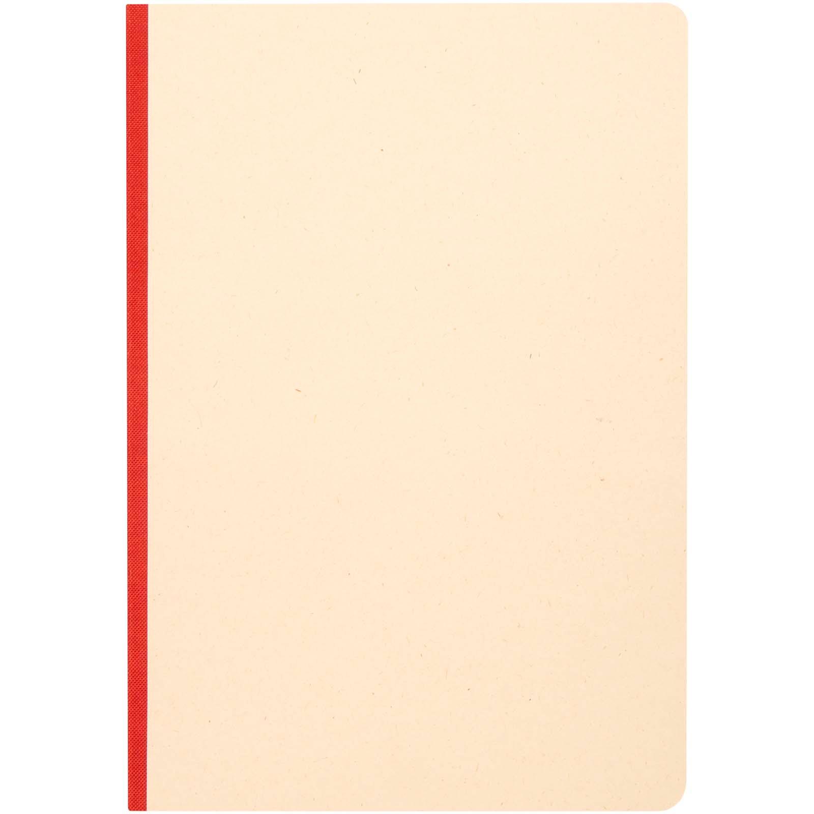 Carnet A5 Liliana à couverture souple en canne à sucre et RPET