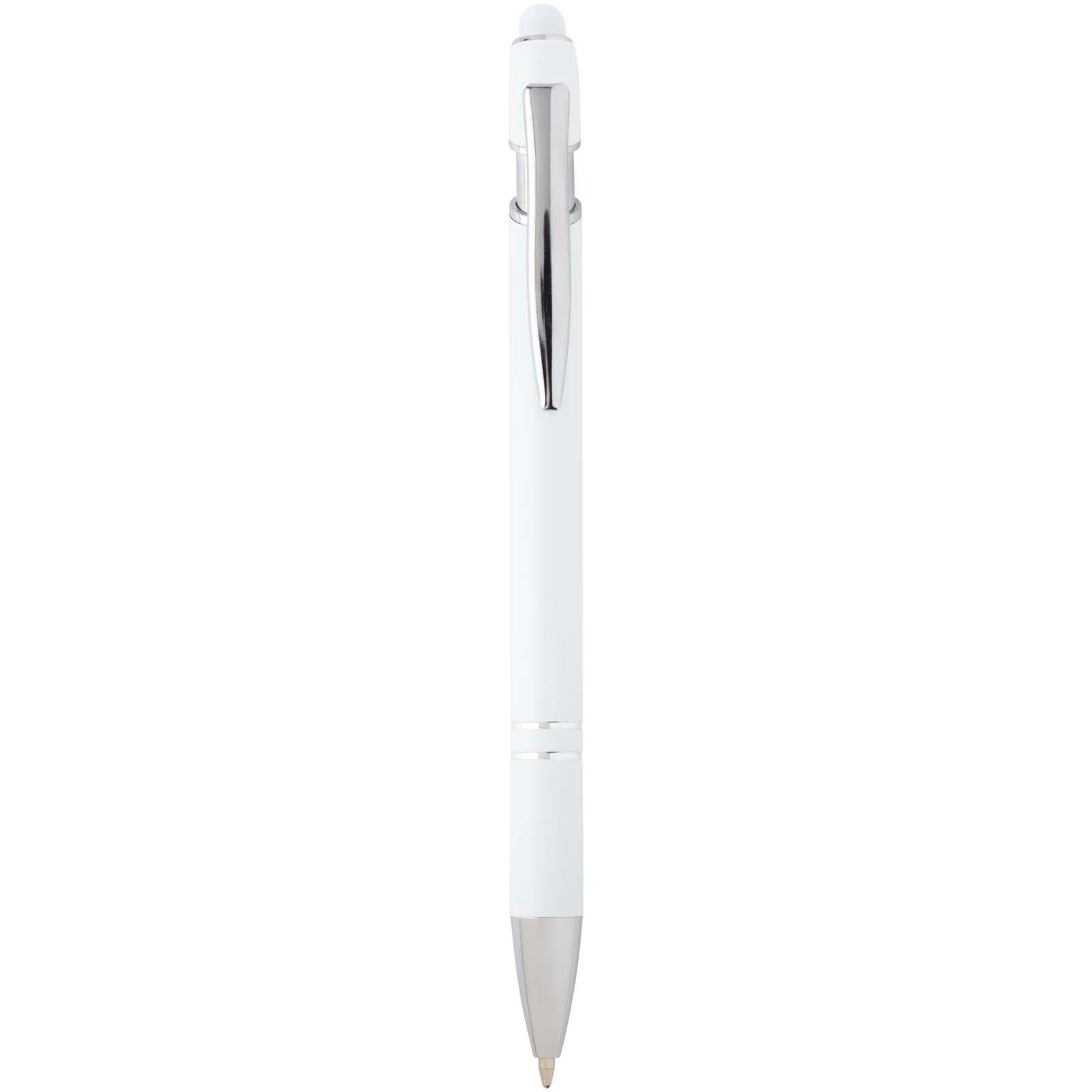 Stylo bille Kish avec finition argentée 