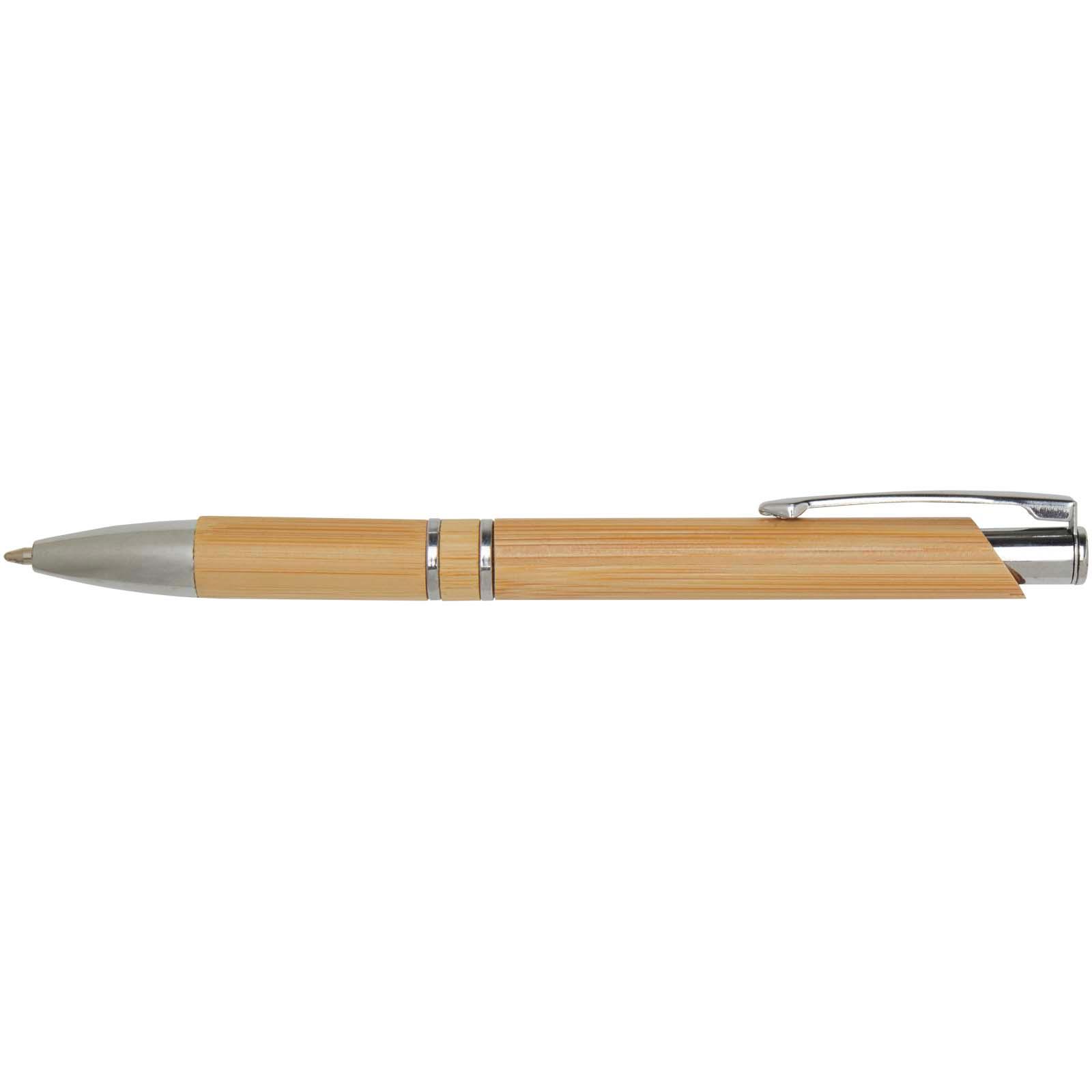Stylo bille Wicker en bambou (encre noire)