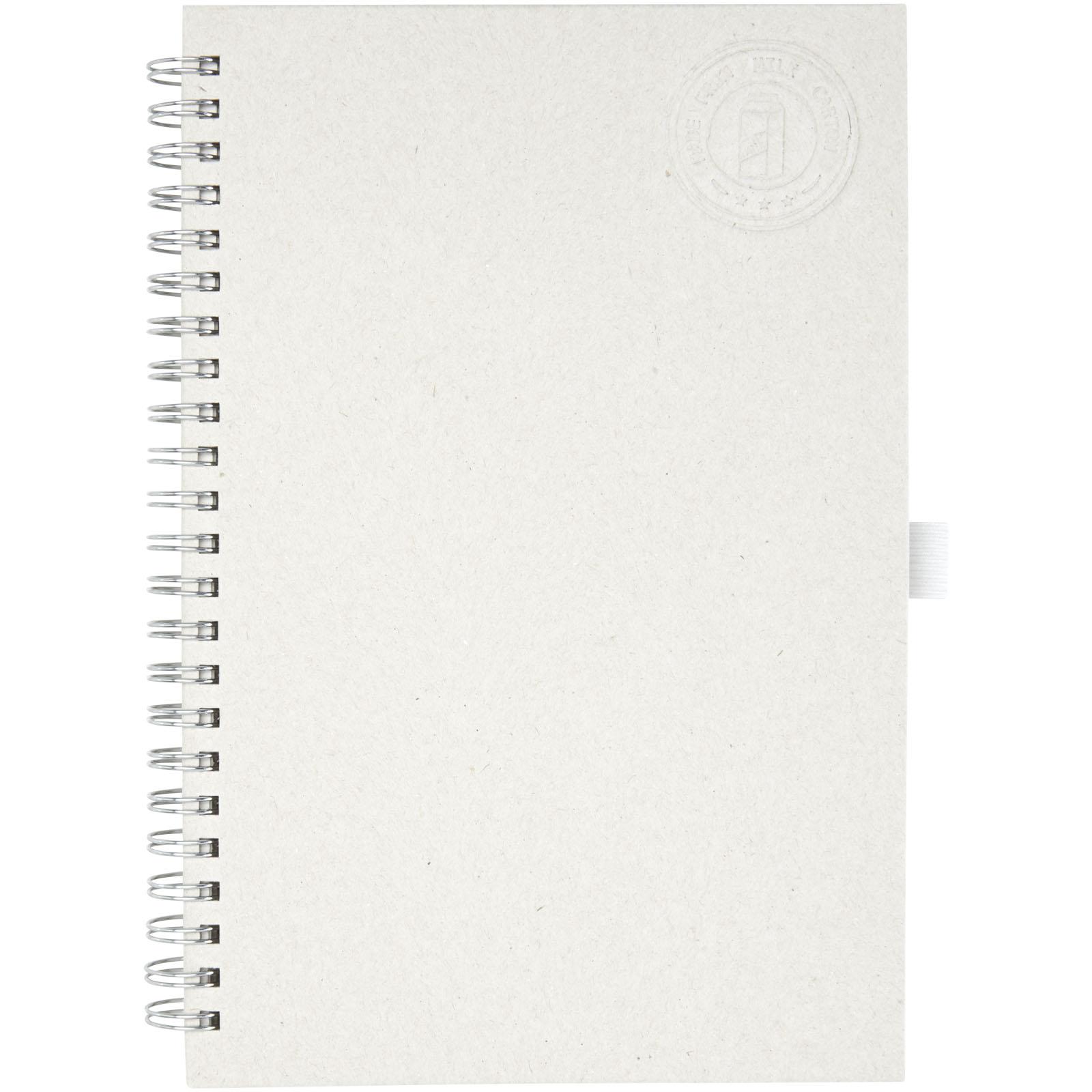 Carnet de notes à spirales, à partir de briques de lait recyclées, Dairy Dream format A5