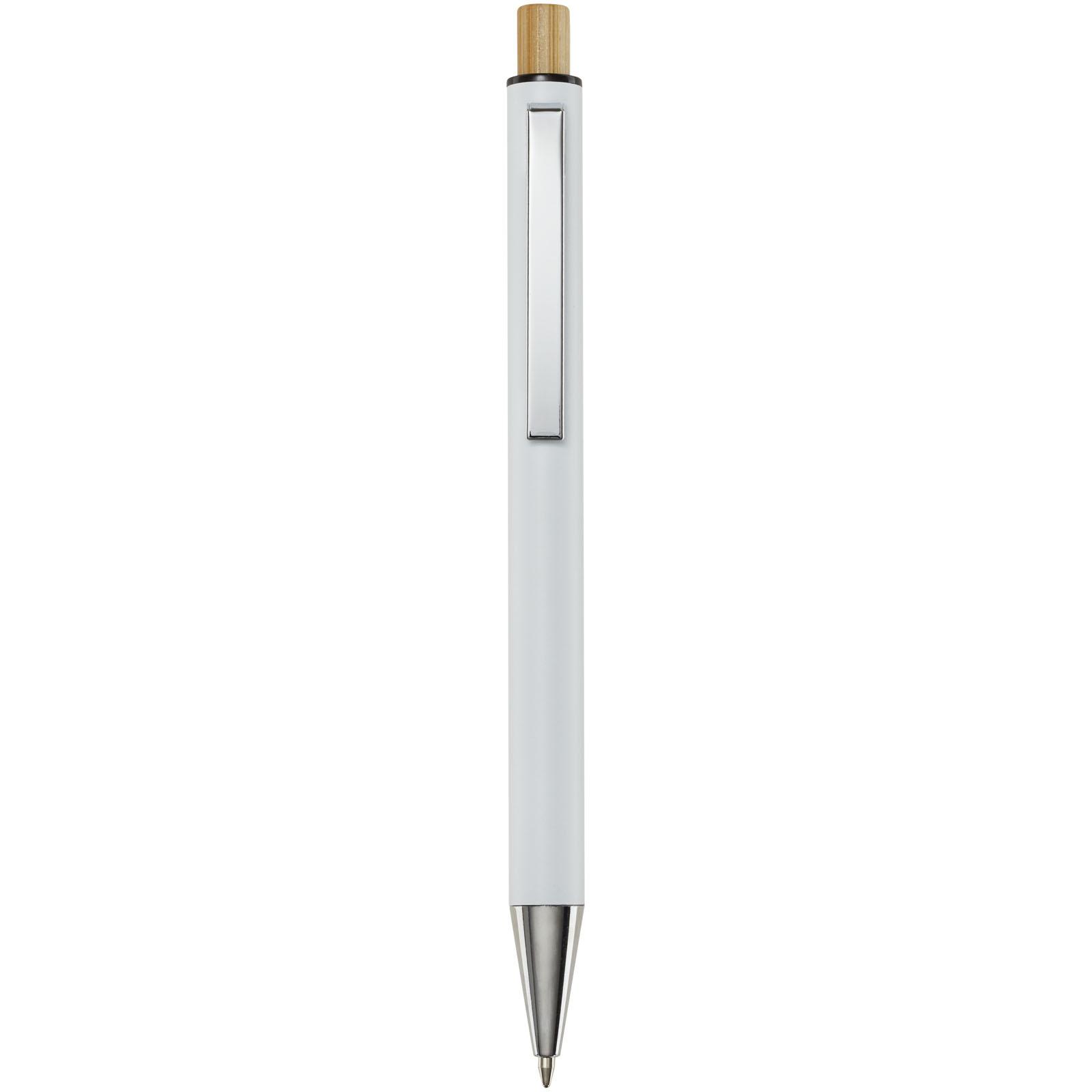 Stylo bille en aluminium recyclé Cyrus (encre noire)