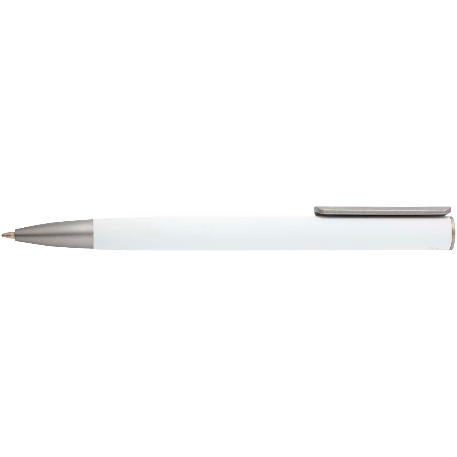 Stylo bille Ziguur en aluminium recyclé (encre bleue)