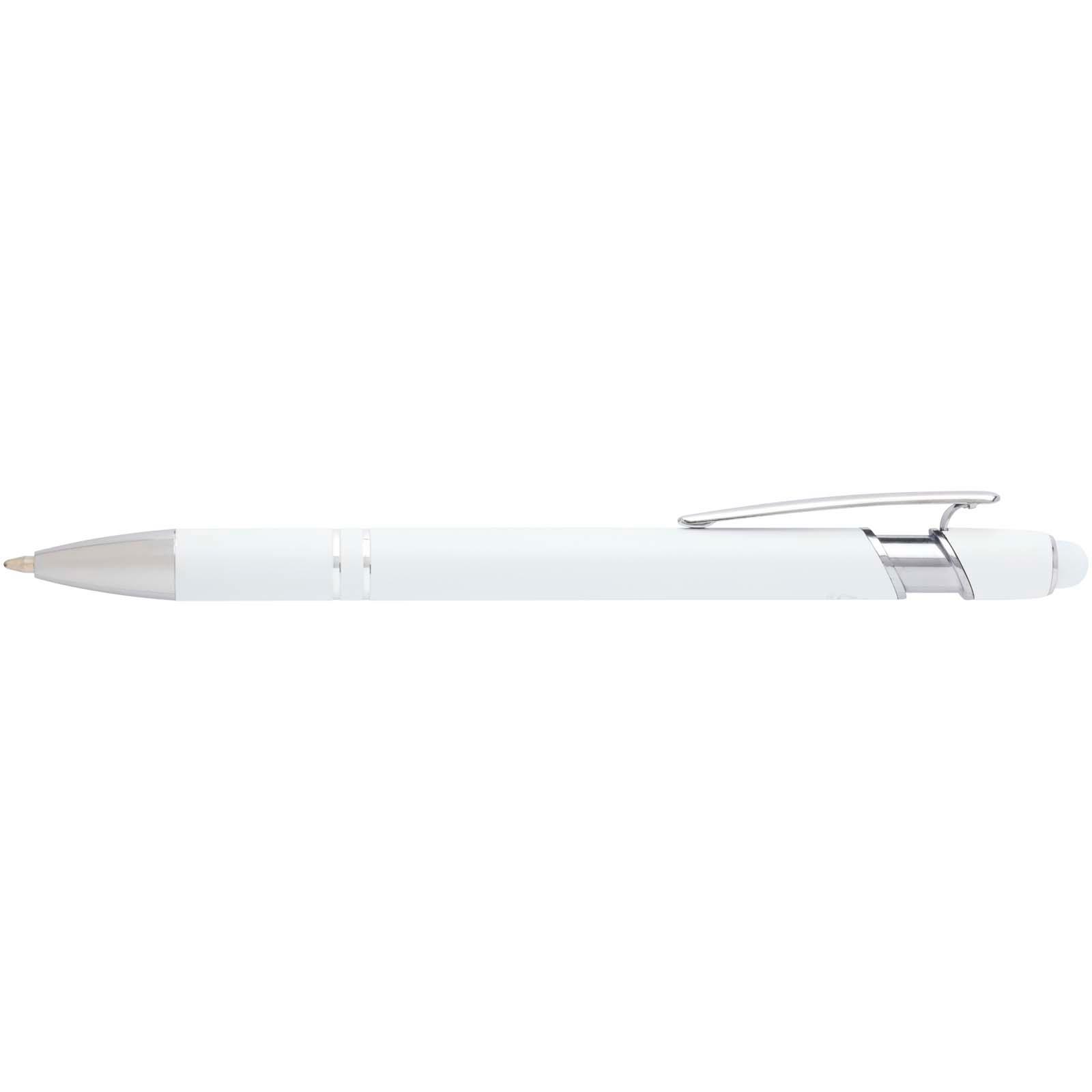 Stylo bille Kish avec finition argentée (encre bleue)