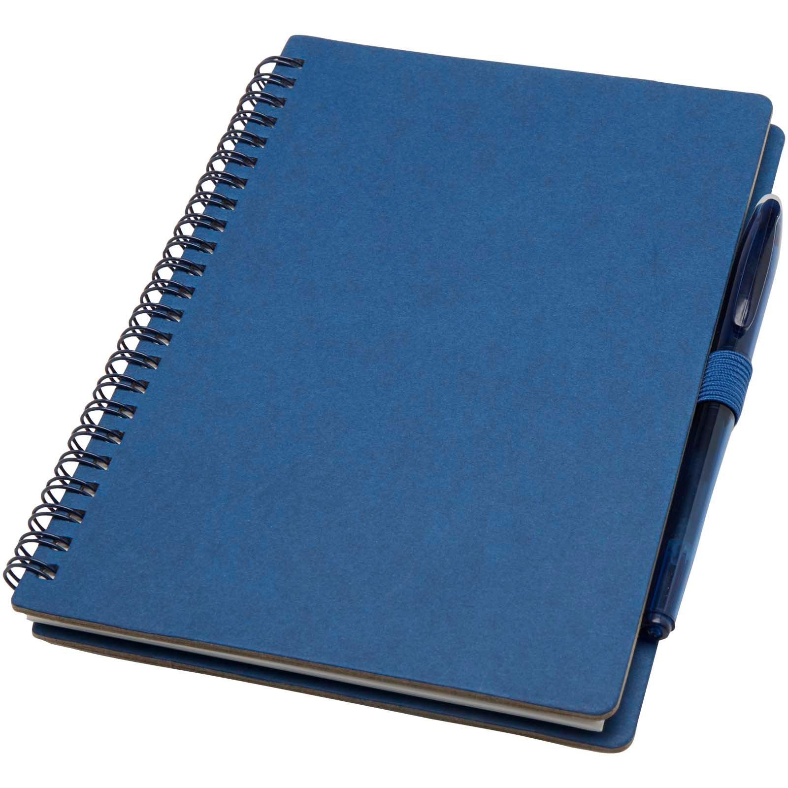 Carnet A5 à couverture souple réutilisable et parure de stylos Slate (encre noire)