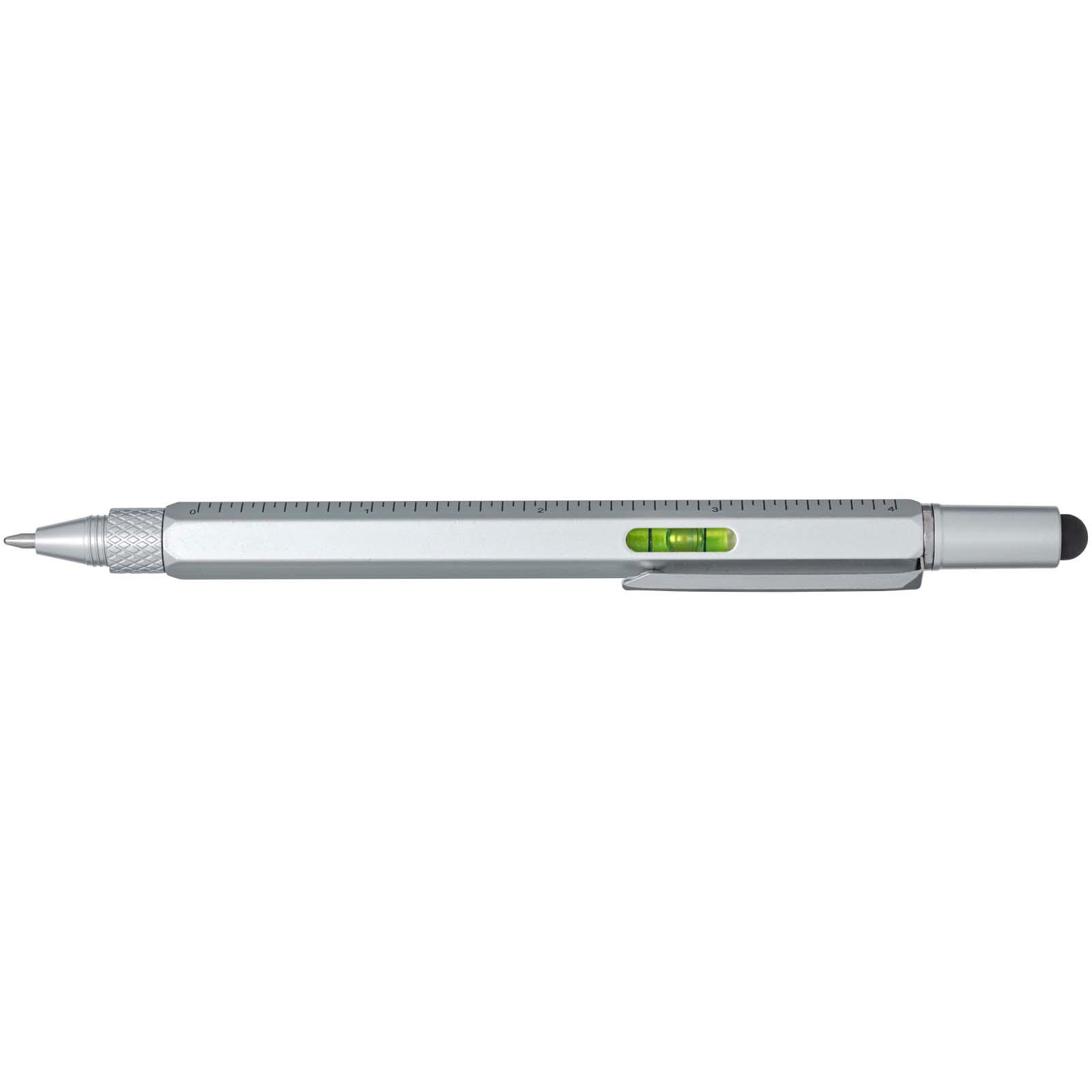 Stylo multifonction Dora en aluminium recyclé (encre noire)