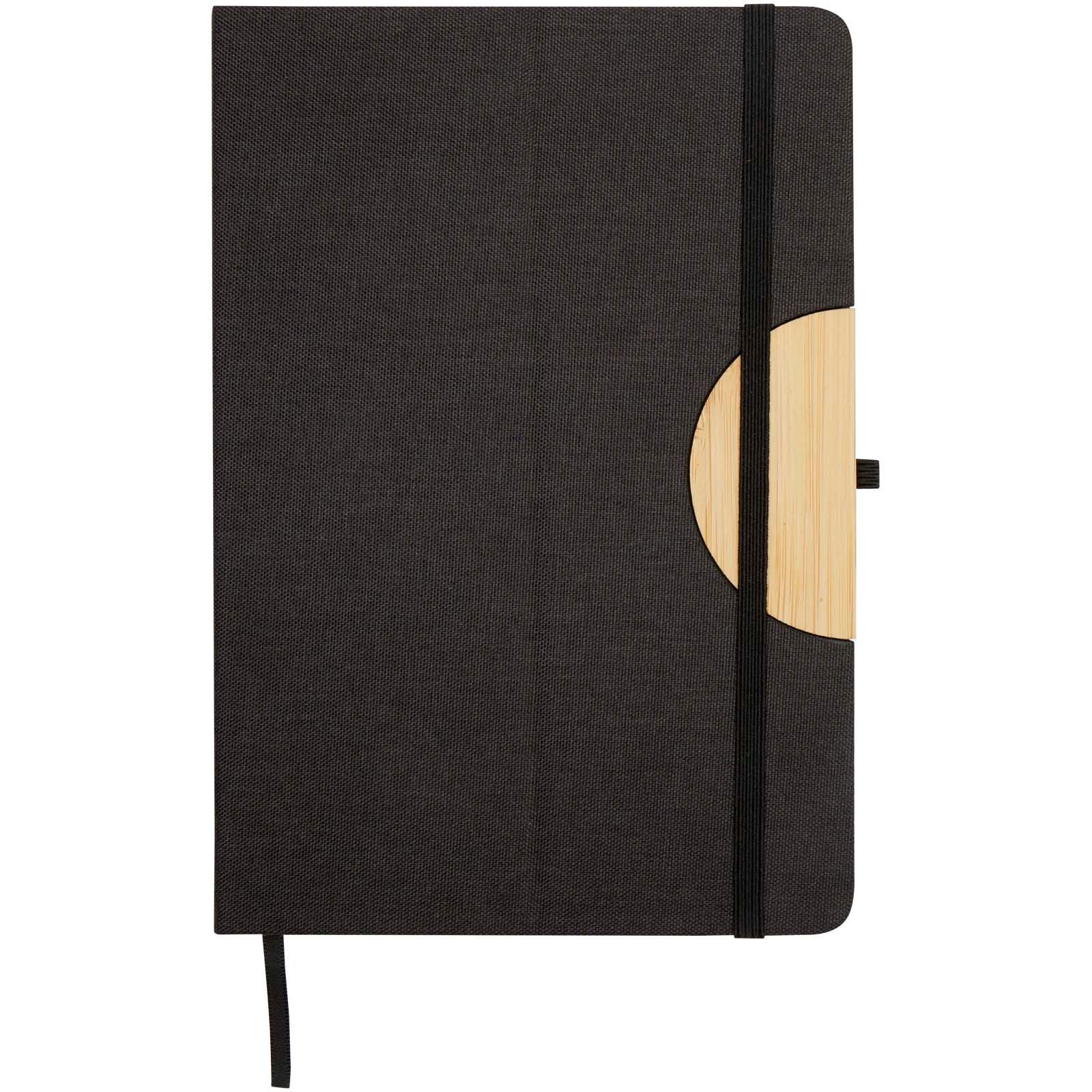 Coffret cadeau Laura avec carnet à couverture rigide A5 et stylo bille (encre noire)