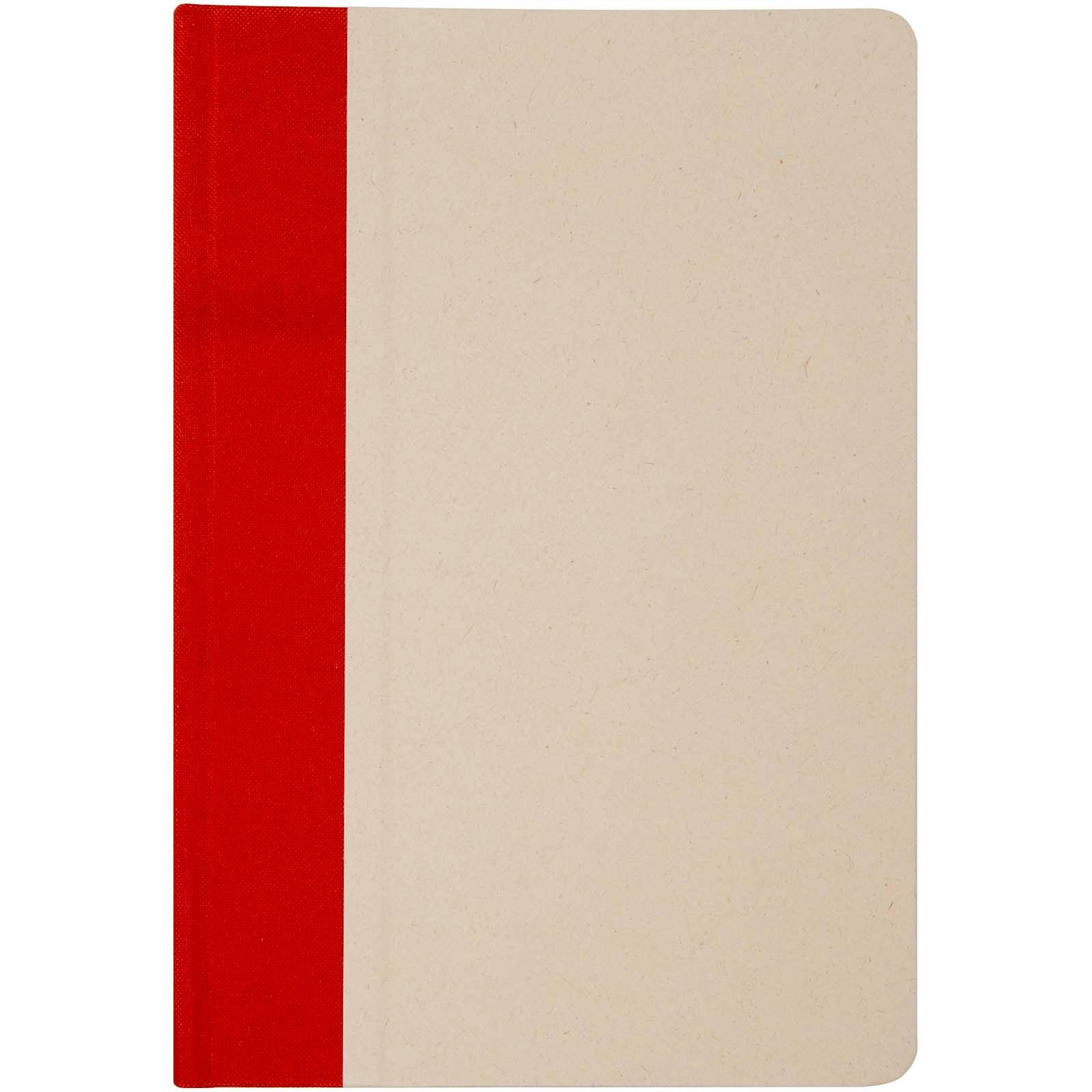 Carnet à couverture rigide A5 en papier à base de canne à sucre Liliana