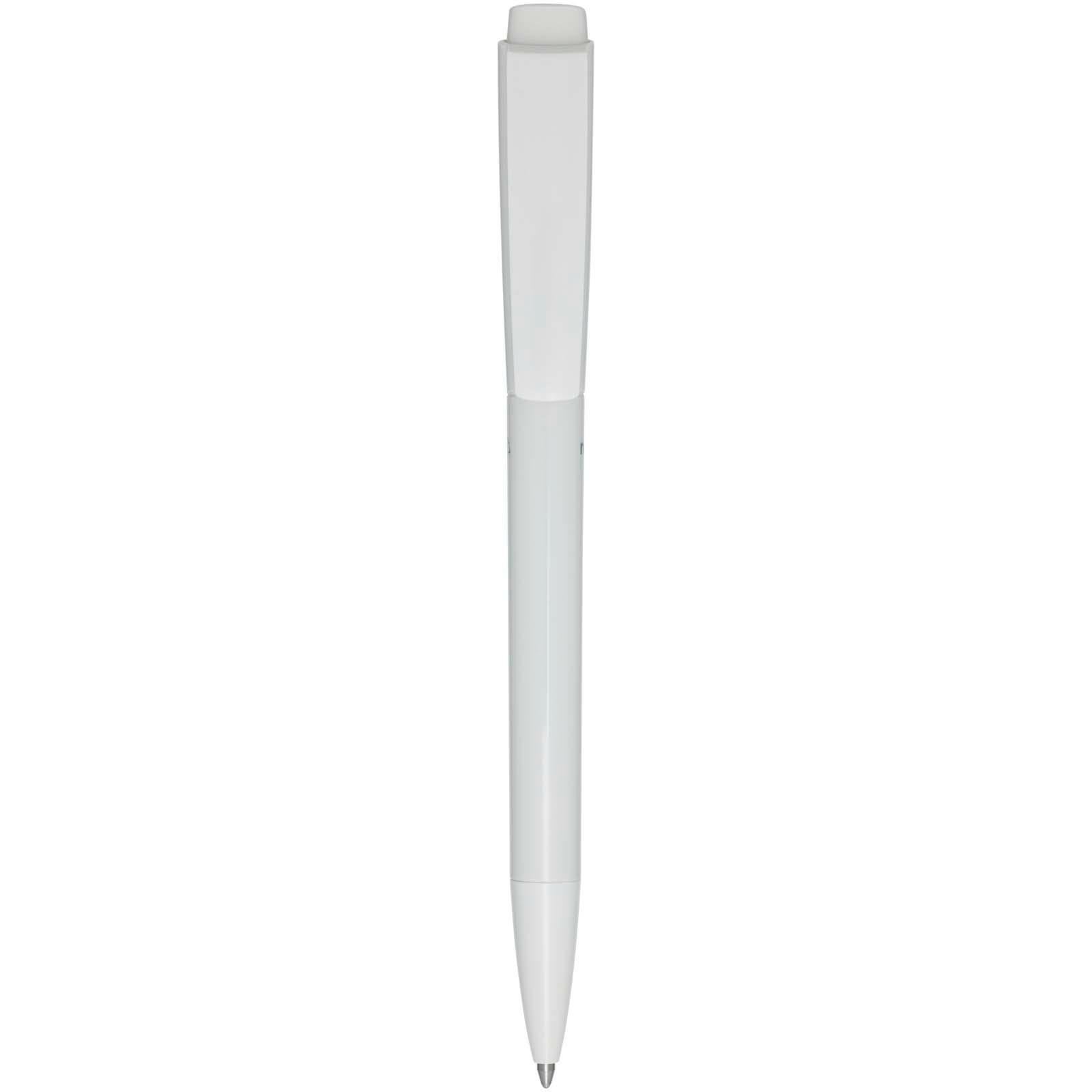 Stylo bille en plastique recyclé Martha (encre noire)