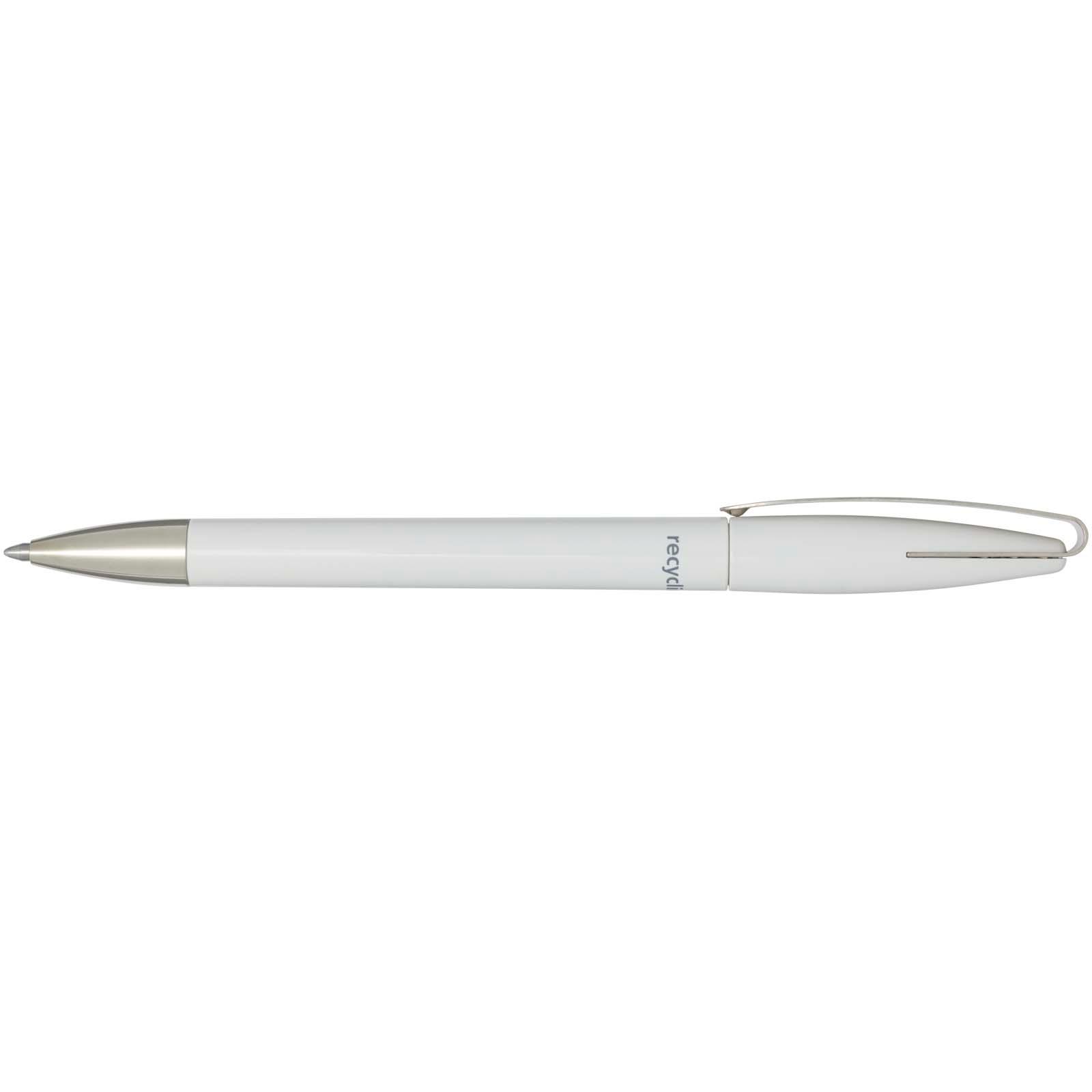 Stylo bille en plastique recyclé Ana (encre bleue)