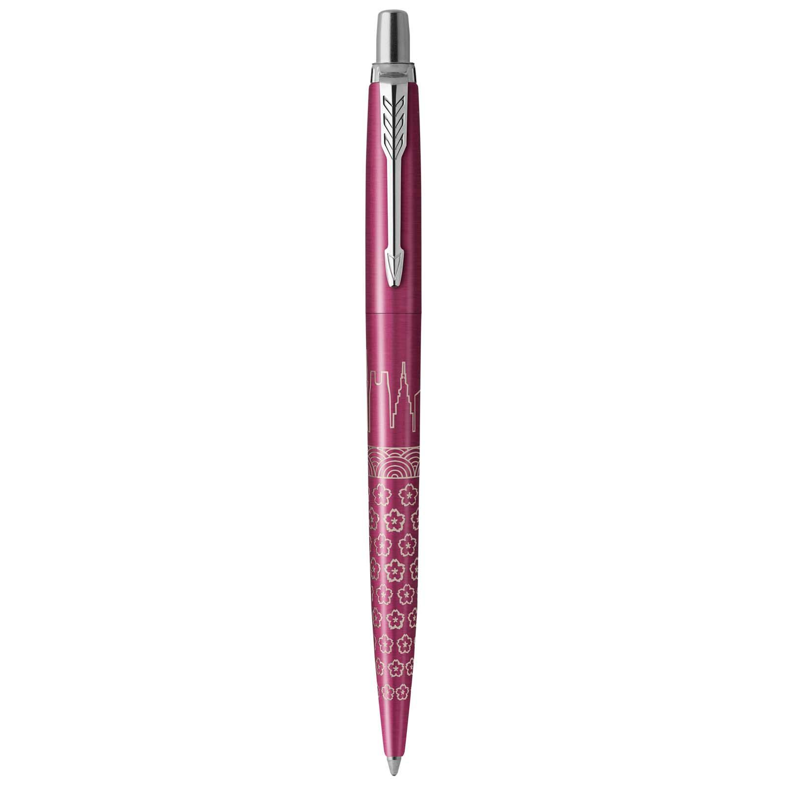 Stylo bille Parker Jotter SE Global Icons (encre bleue)