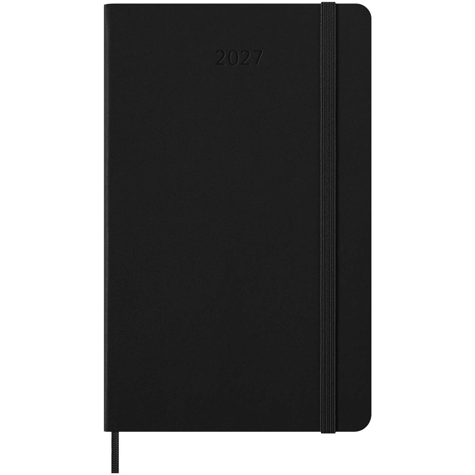 Agenda L vertical 12 mois Moleskine à couverture rigide