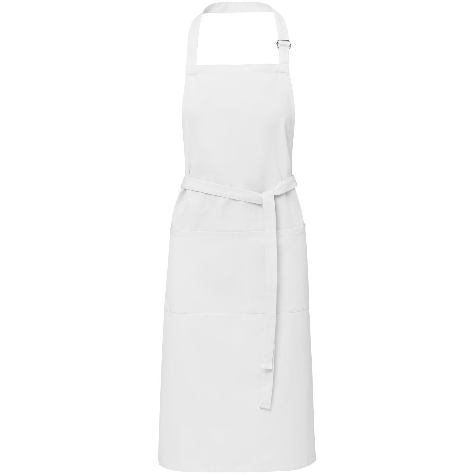 Tablier ajustable Andrea de 240 g/m² avec bretelle réglable au cou