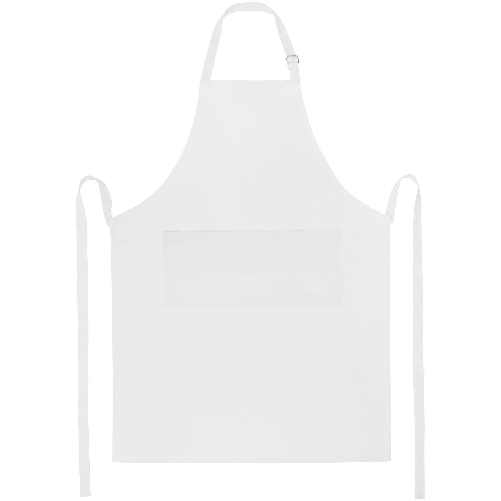 Tablier ajustable Andrea de 240 g/m² avec bretelle réglable au cou