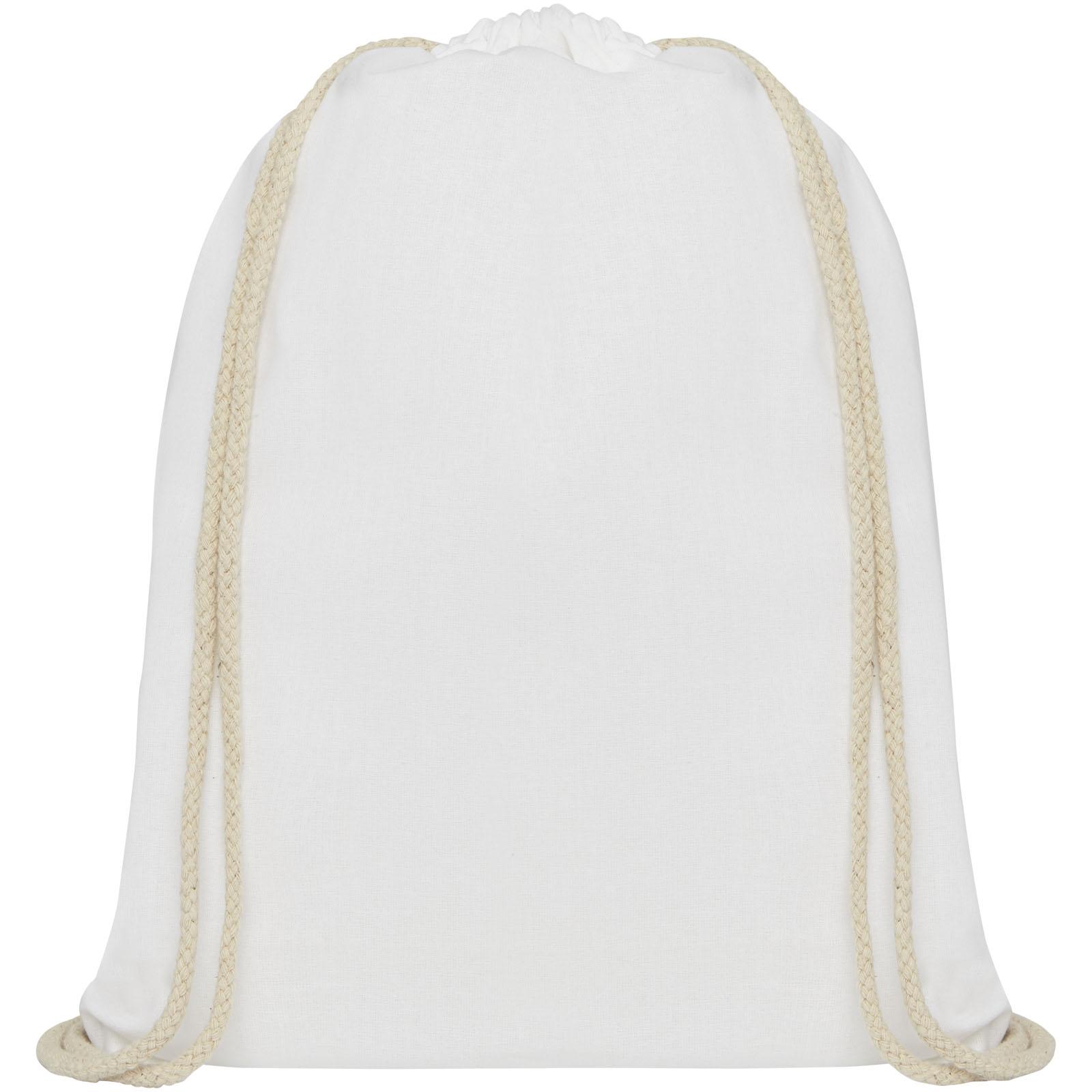 Sac à dos Oregon en coton de 140 g/m² avec cordon de serrage 5L