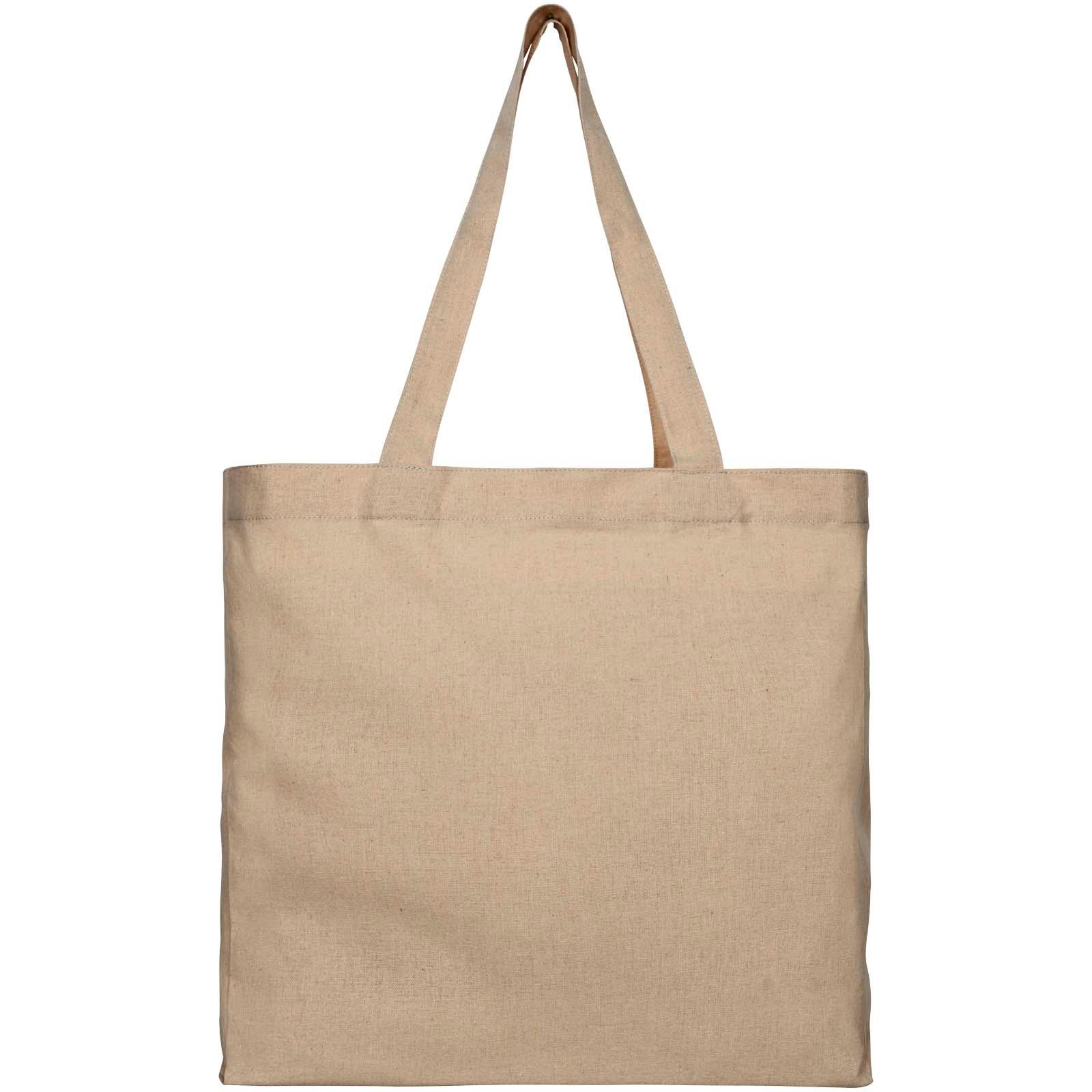 Sac shopping Pheebs recyclé avec soufflet 210 gr/m² 13L