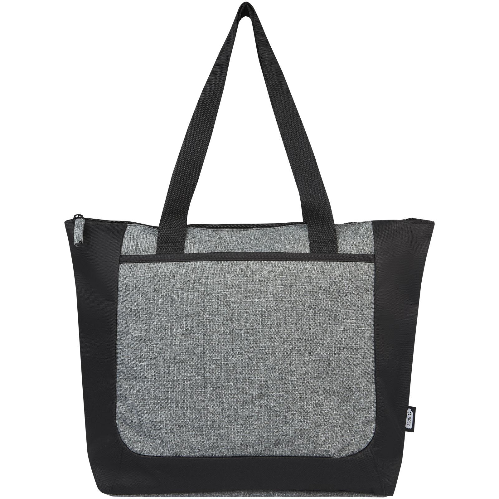 Sac shopping Reclaim recyclé GRS bicolore à fermeture éclair de 15 L