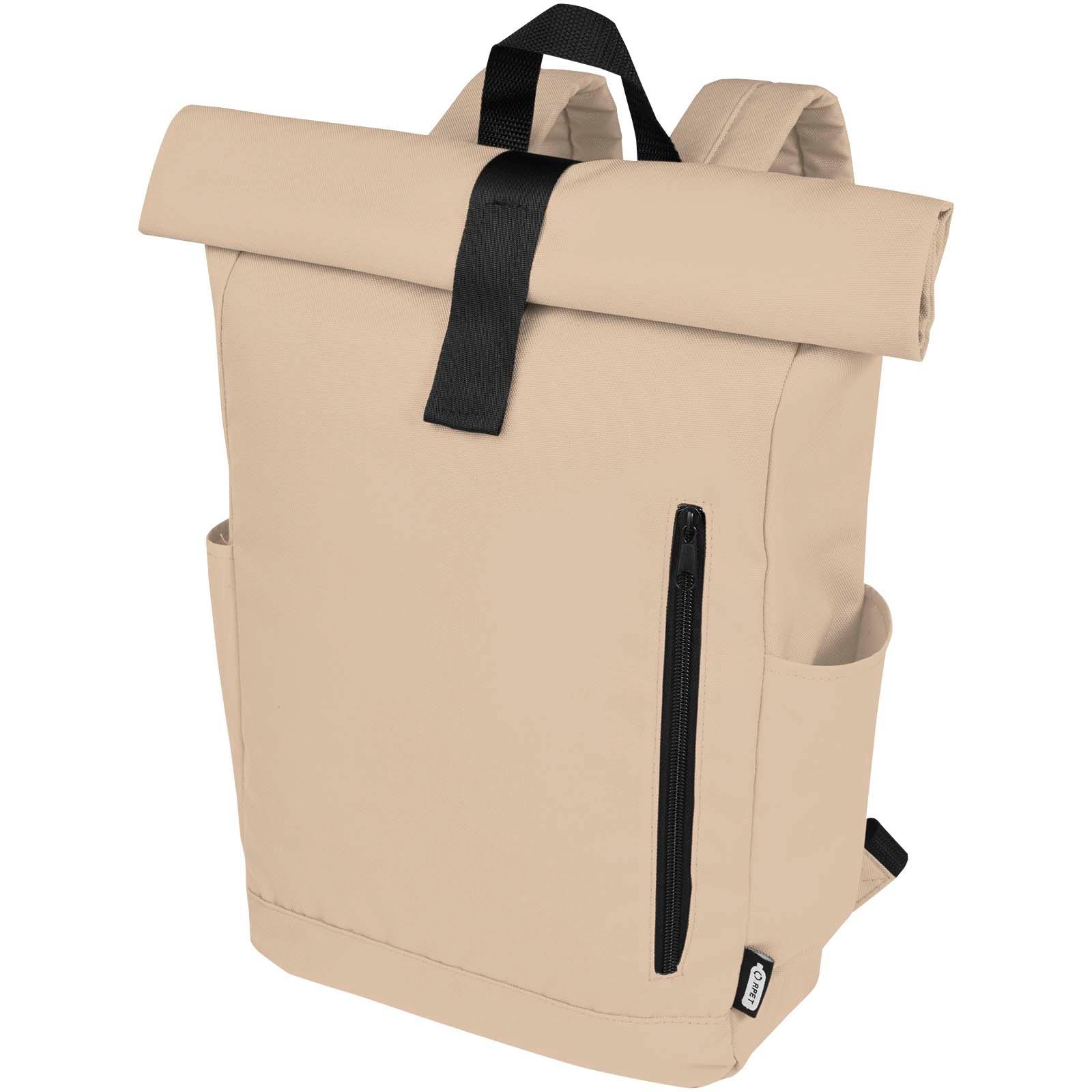 Sac à dos Byron de 18 L en RPET GRS 15,6" avec dessus enroulable