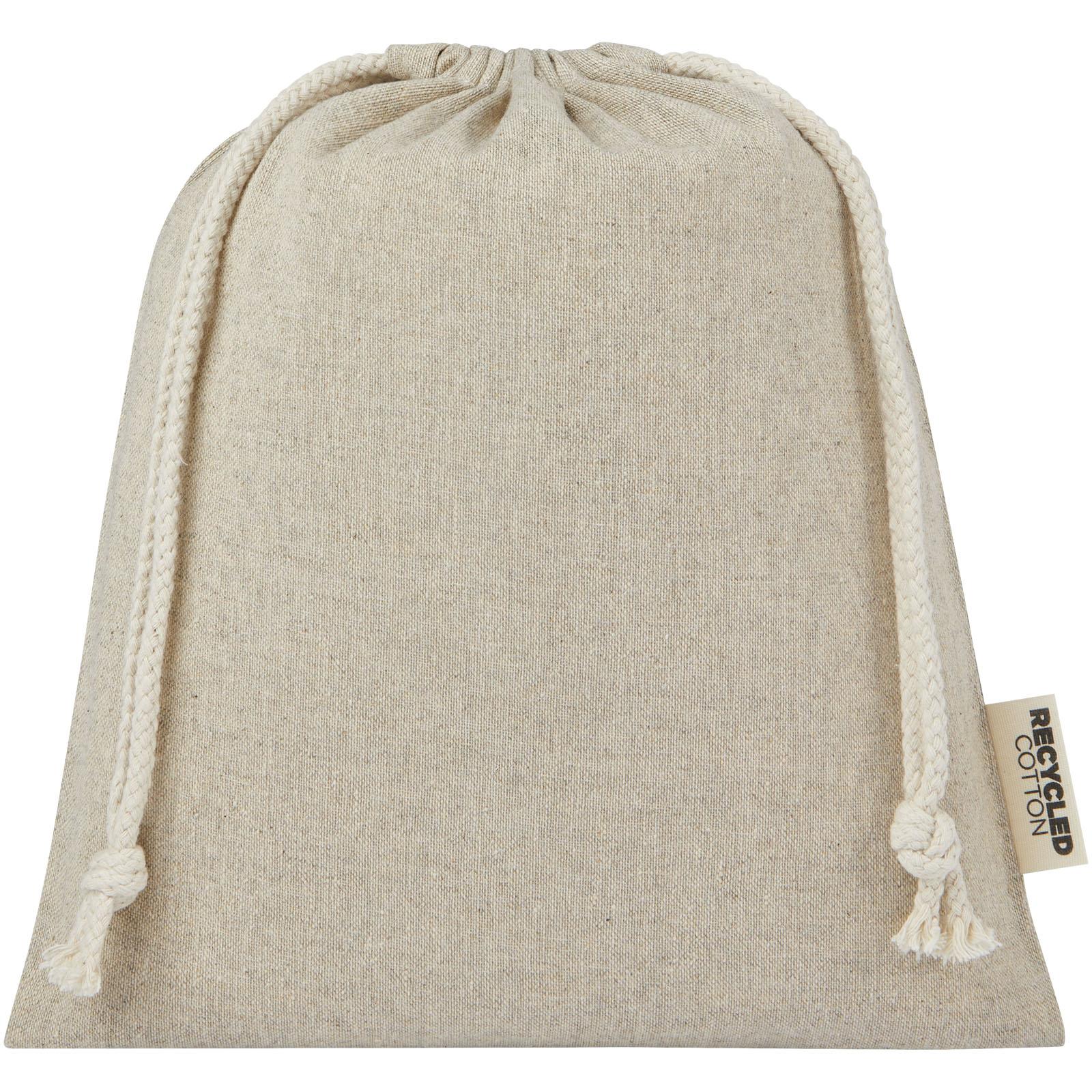 Sac cadeau moyen Pheebs en coton recyclé GRS 150 g/m² de 1,5 L
