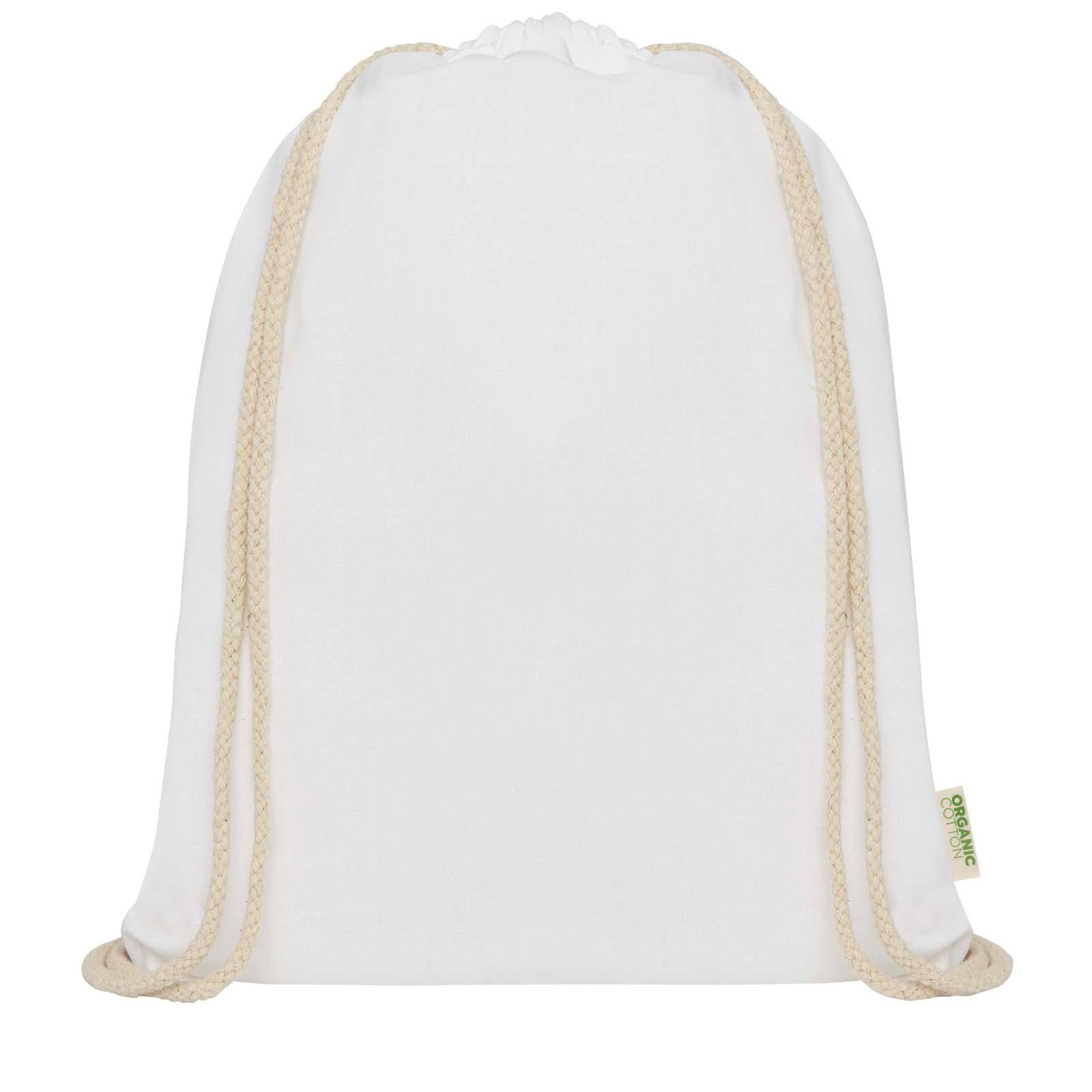 Sac à dos avec cordon en coton organique Orissa 140 g/m² 5L