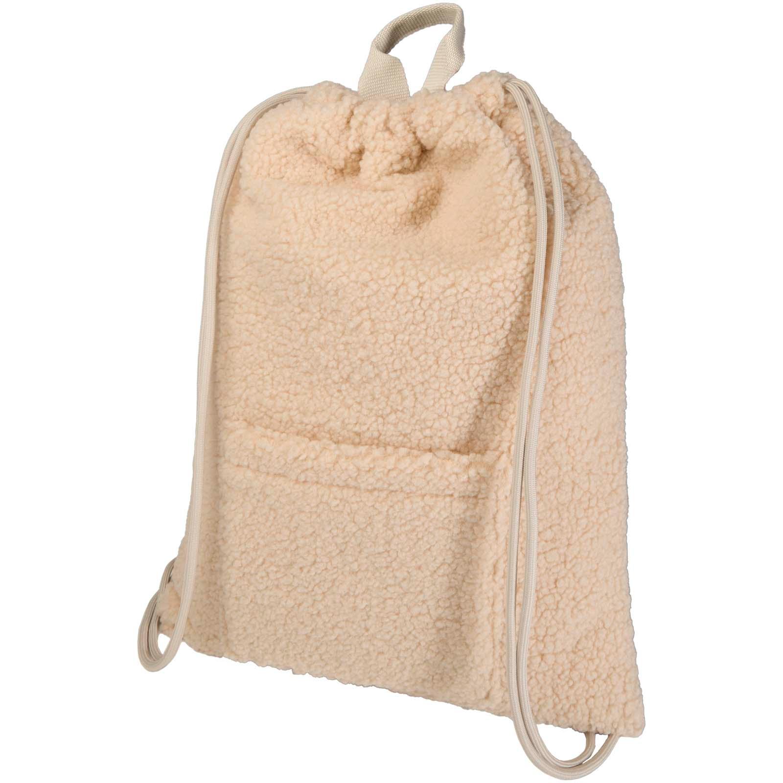 Sac à dos avec cordon sherpa recyclé GRS de 9 L Bear