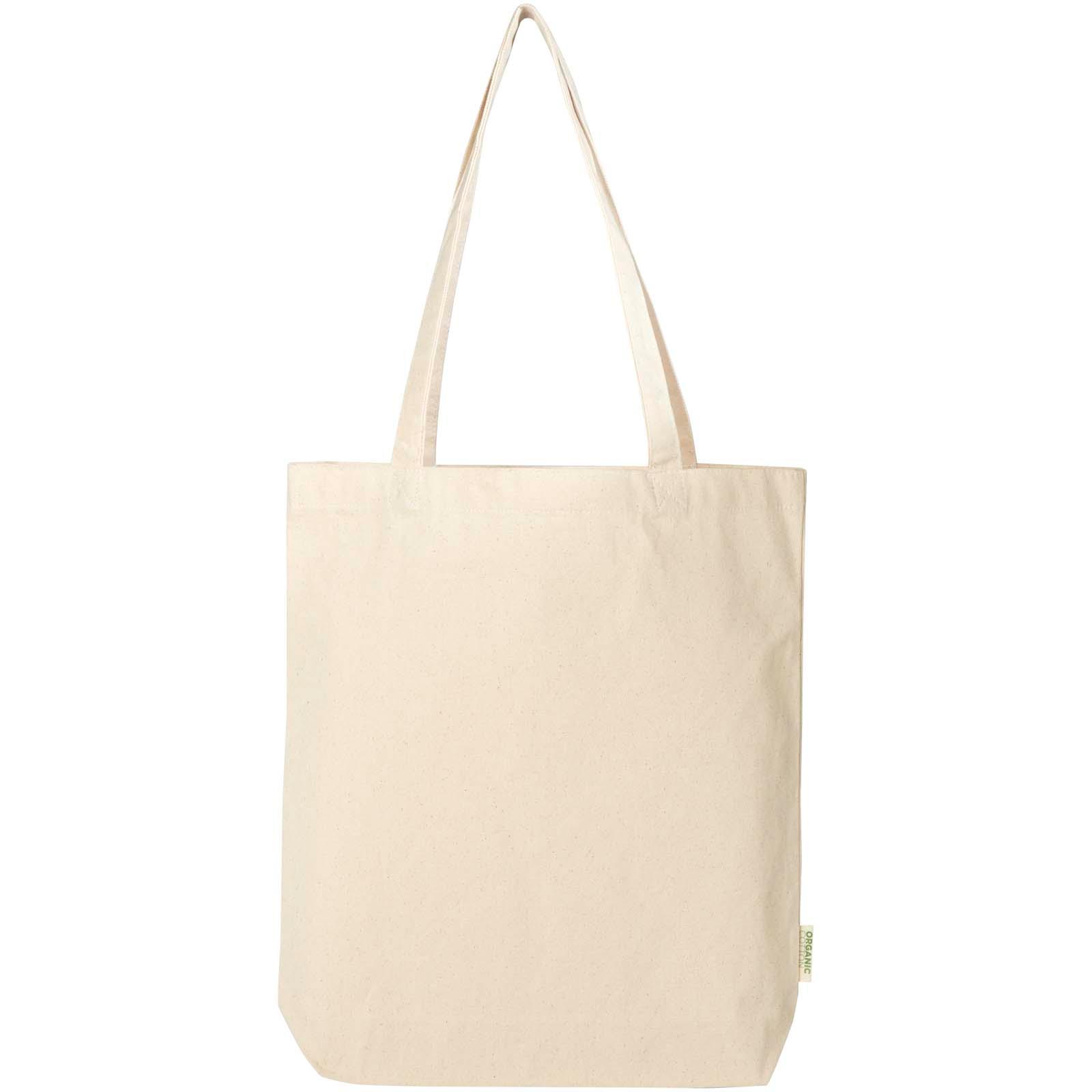 Sac shopping Odisha bio OCS à large fond 180 g/m2 de 11 L