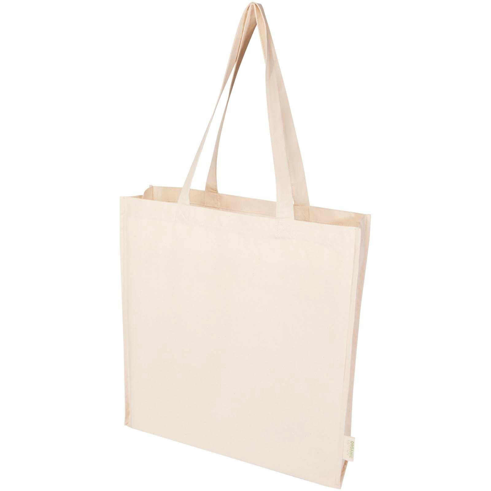 Sac shopping à soufflets Odisha bio OCS 180 g/m2 de 14 L