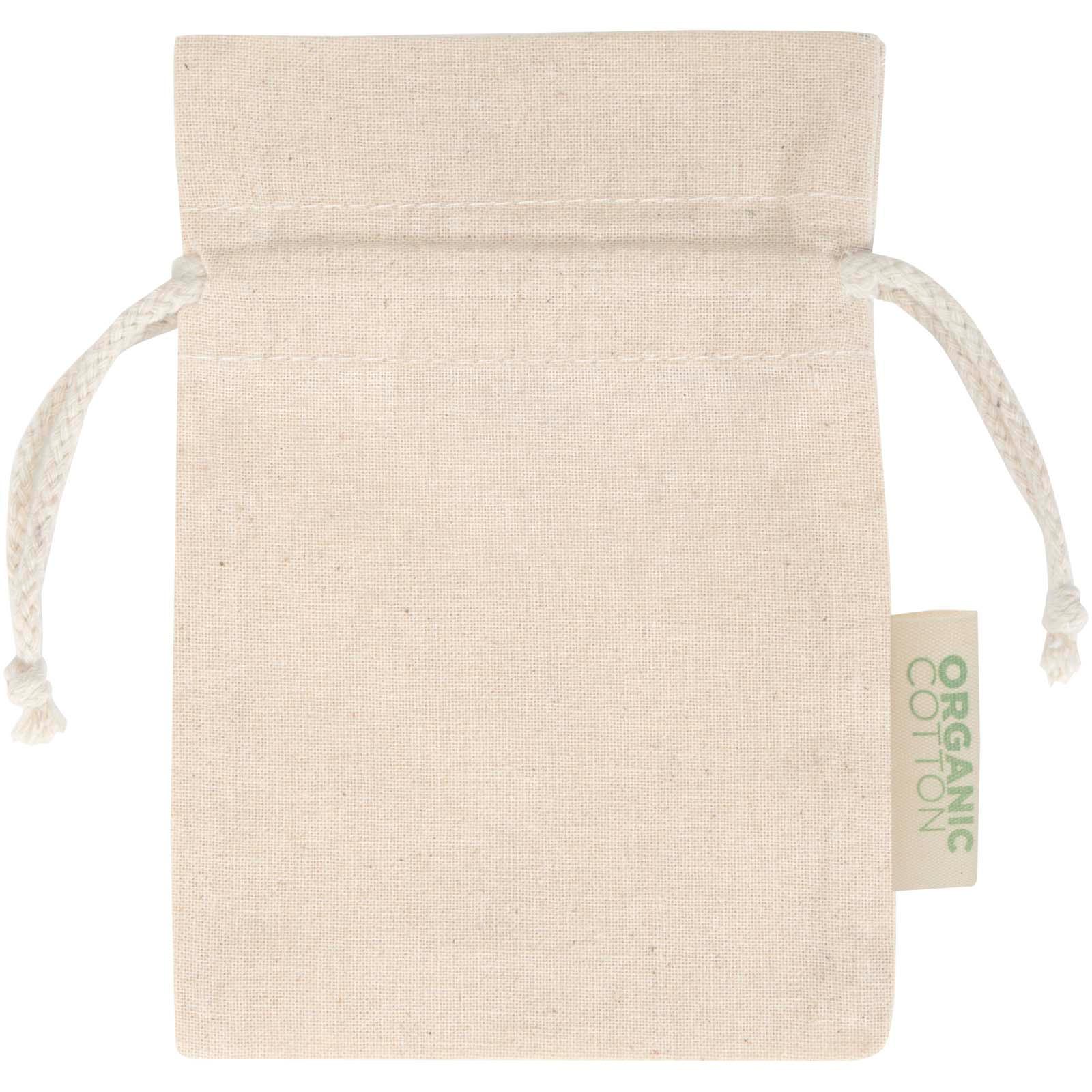 Sac cadeau bio OCS Odisha 140 g/m2 15 x 10 cm