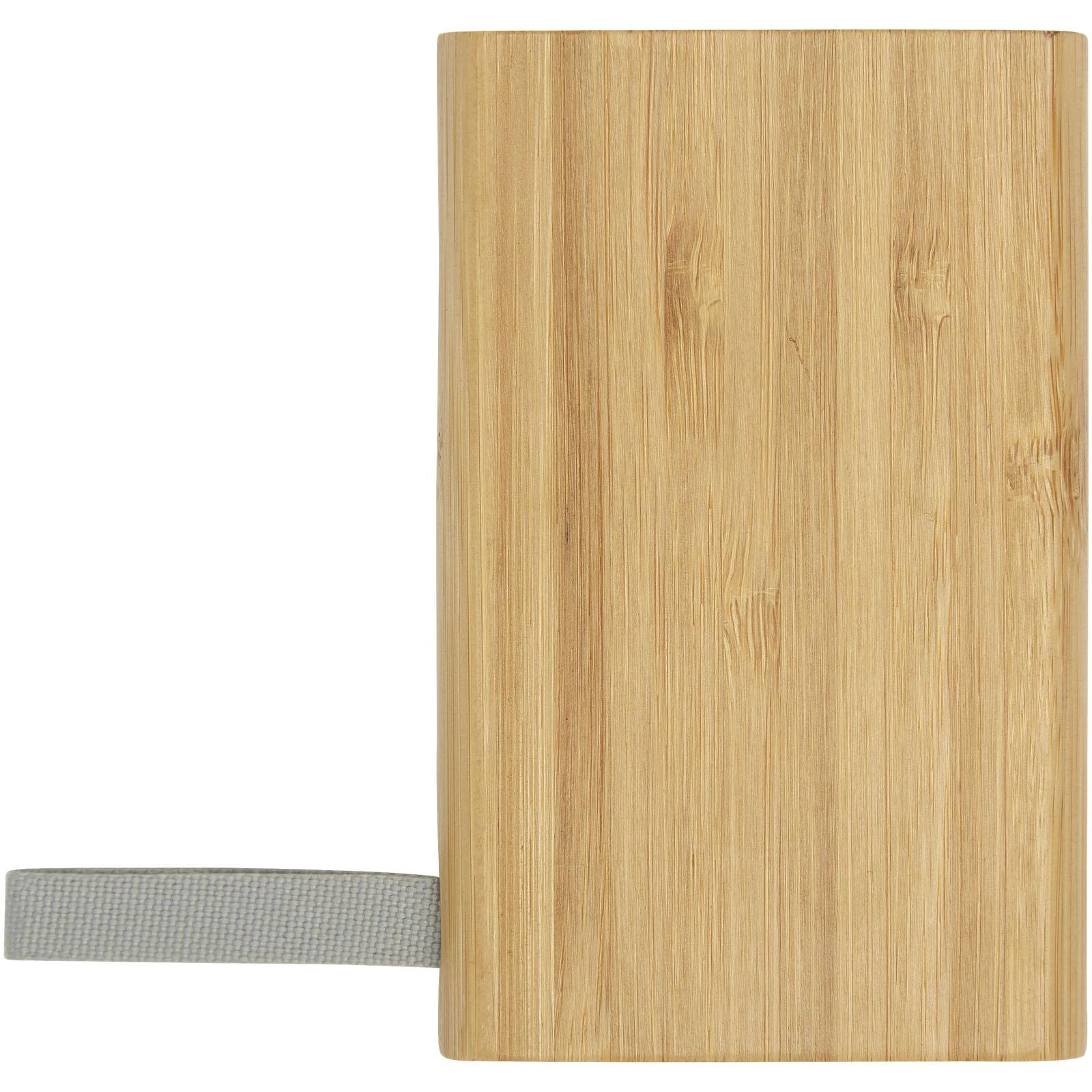Batterie de secours Tulda de 5 000 mAh en bambou