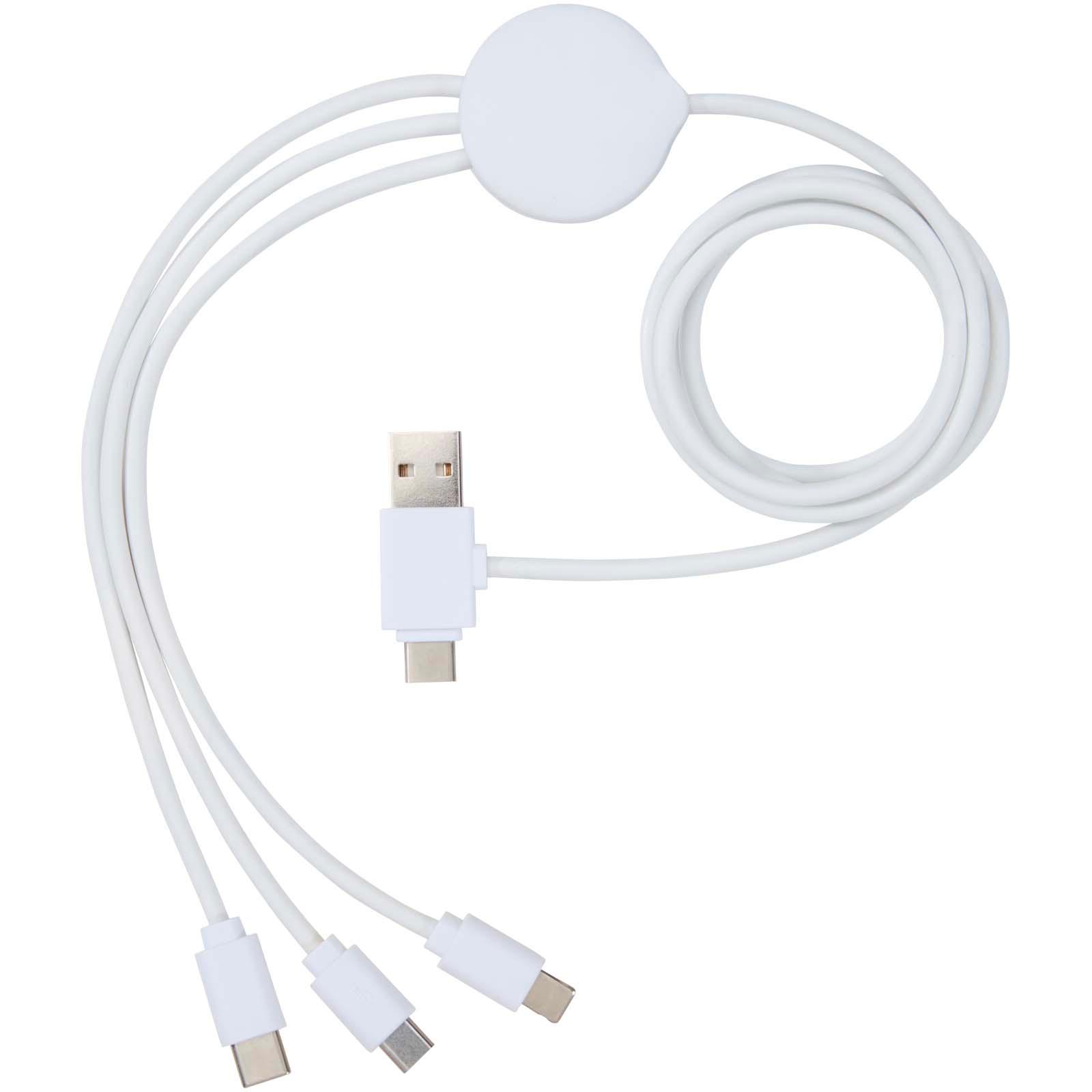 Câble de charge 5-en-1 Pure avec additif antibactérien