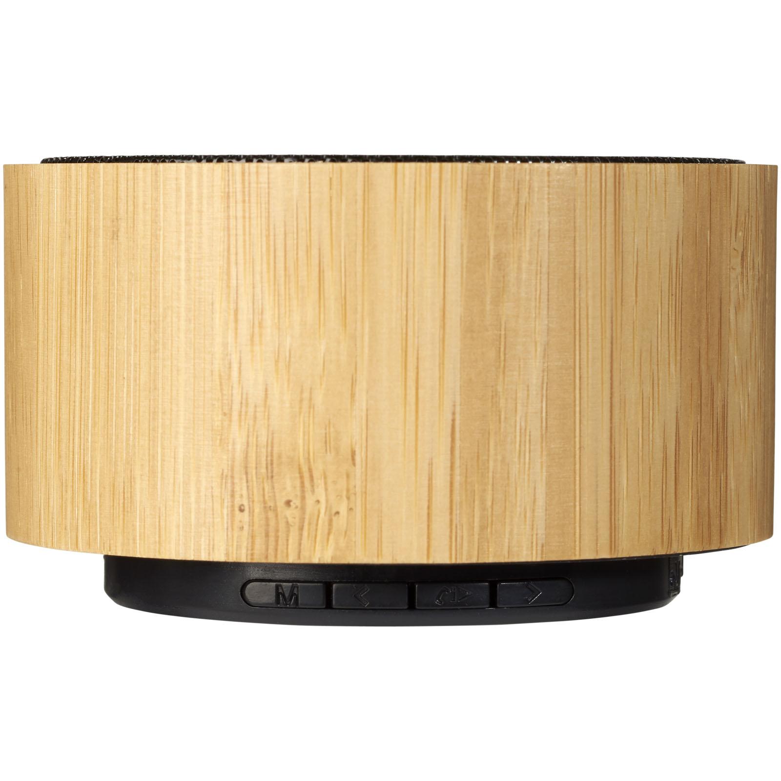 Haut-parleur Bluetooth® en bambou Cosmos