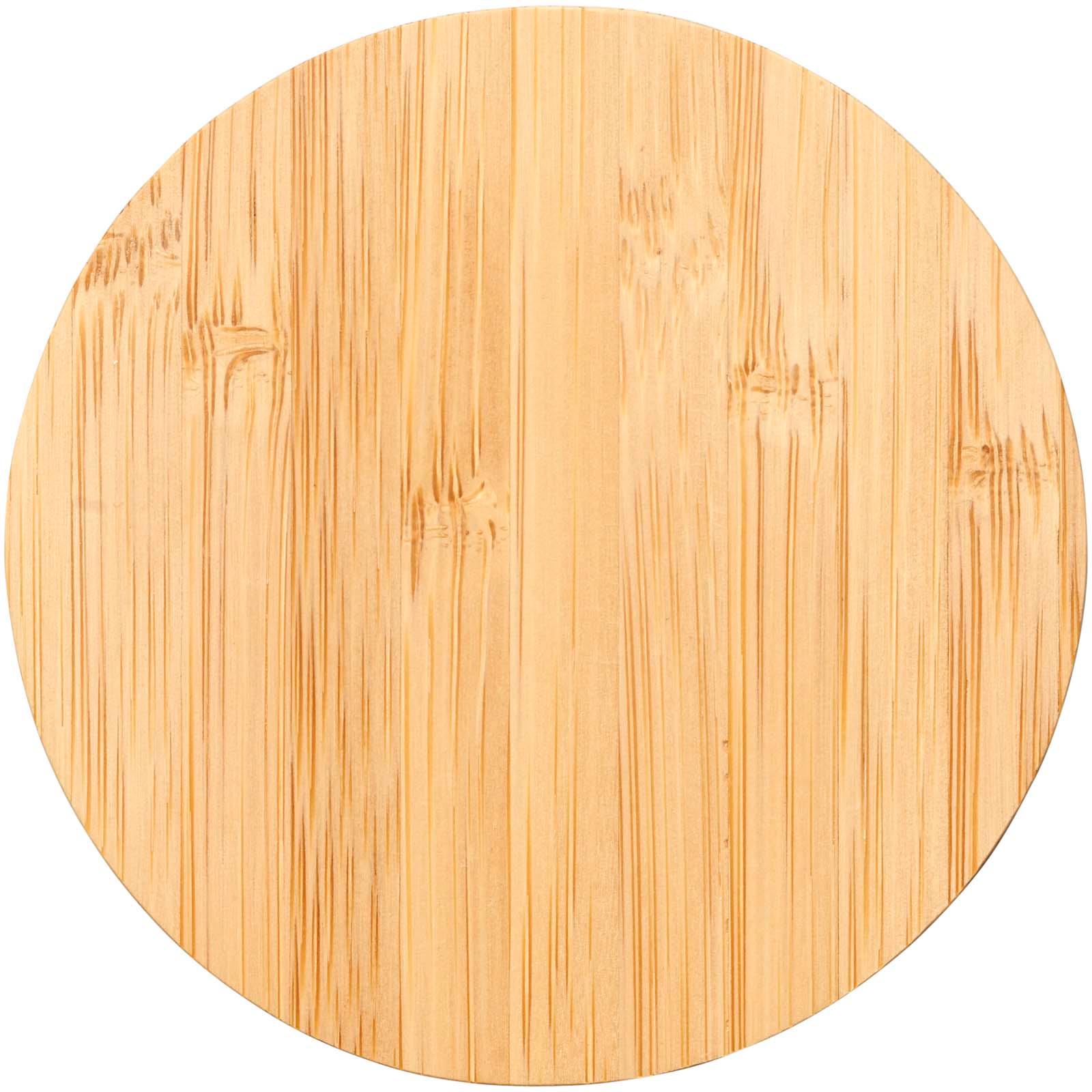 Tapis de charge sans fil en bambou Essence de 15 W