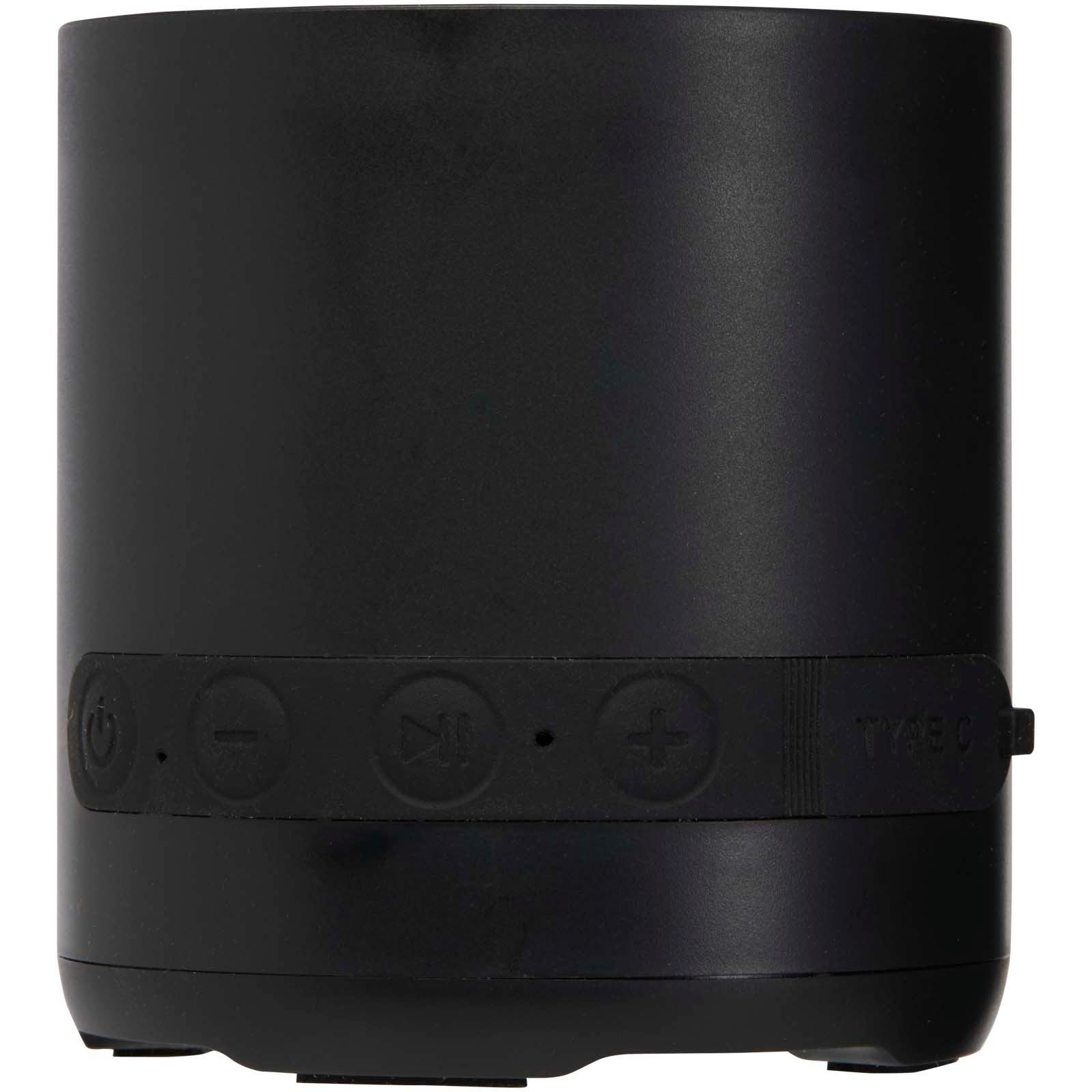 Haut-parleur Hunor sans fil de 3 W en plastique recyclé