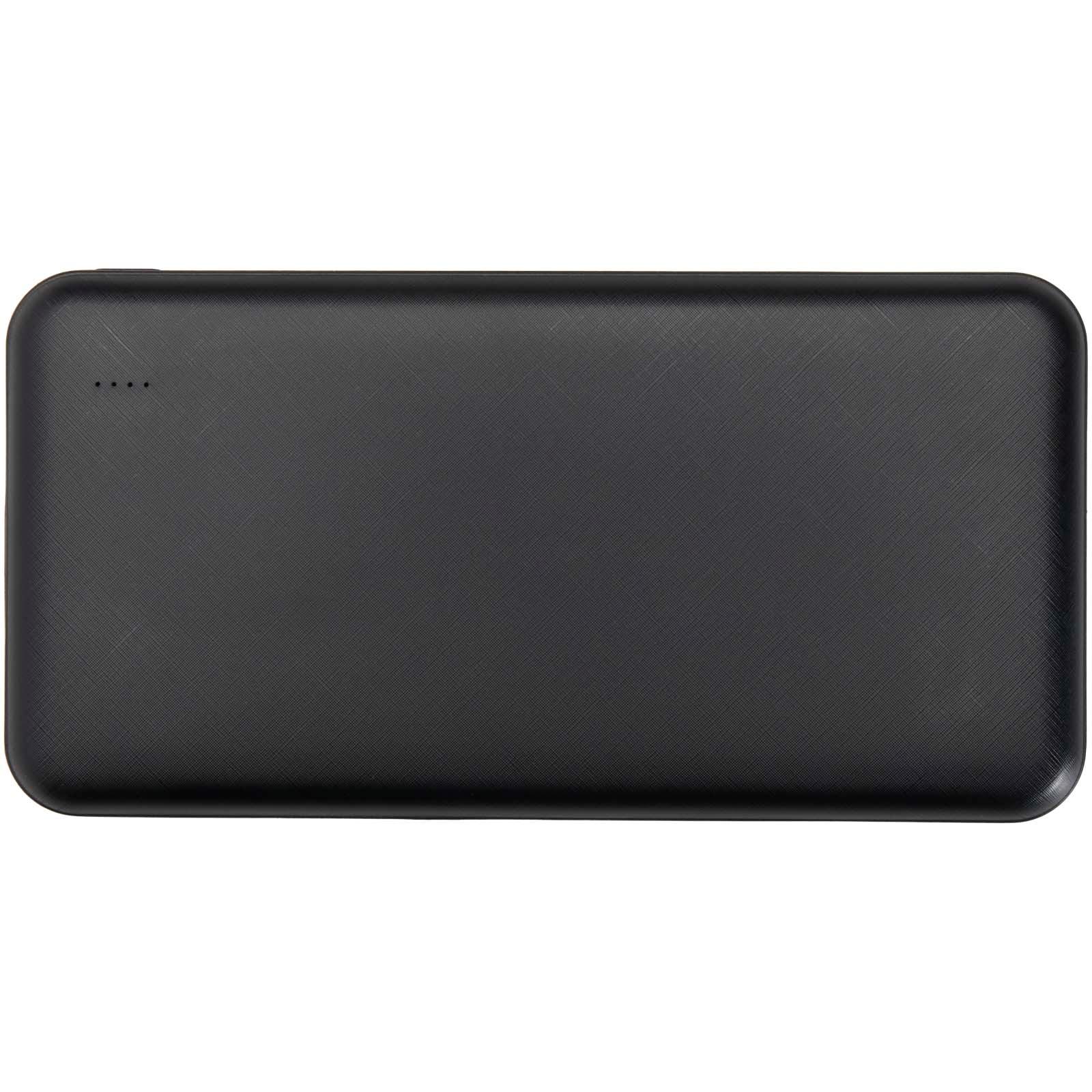 Batterie de secours Intan de 10 000 mAh et 10 W en plastique recyclé