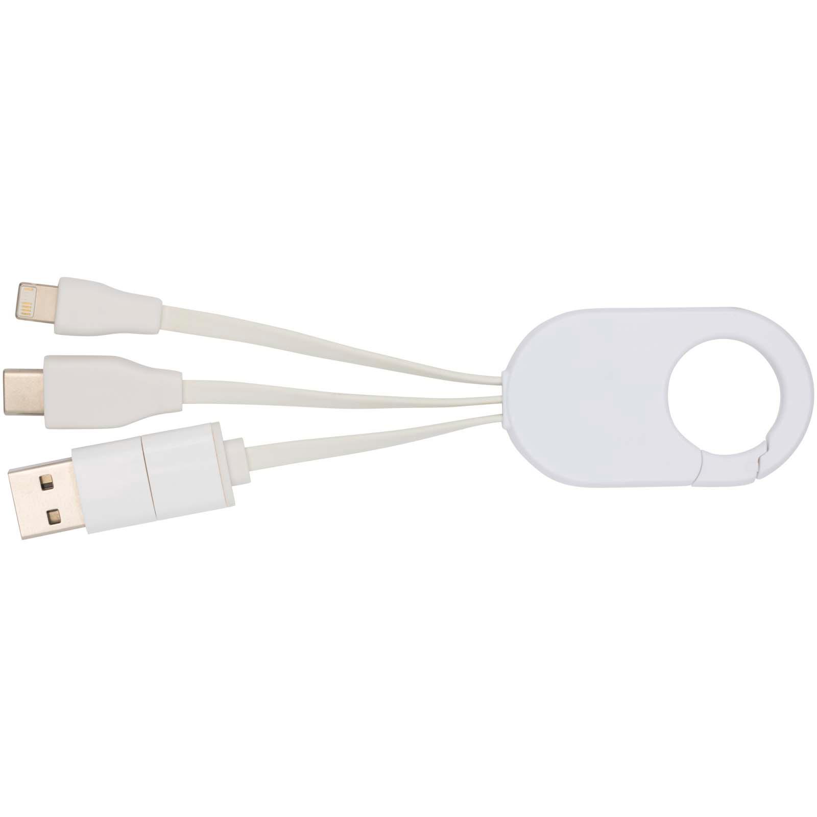 Câble de charge 4 en 1 Troop en plastique recyclé