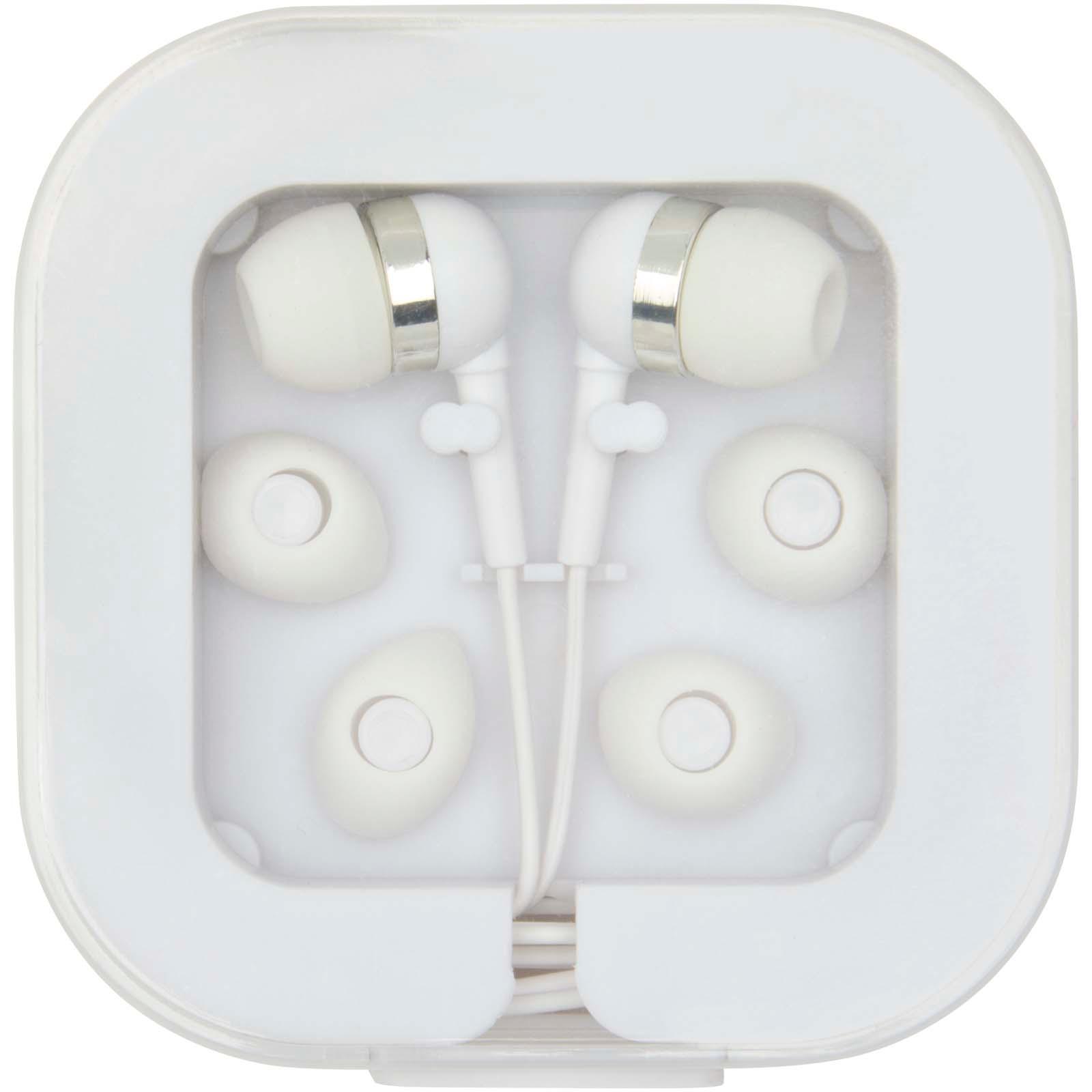 Casque filaire type C Baekdu avec boîte de rangement en plastique recyclé