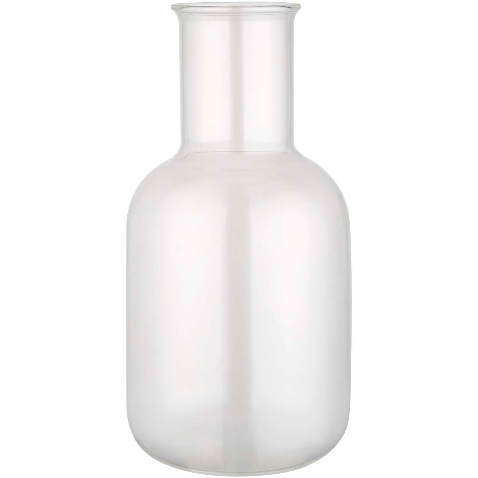 Ensemble carafe et tasse en verre Amelie en finition mate