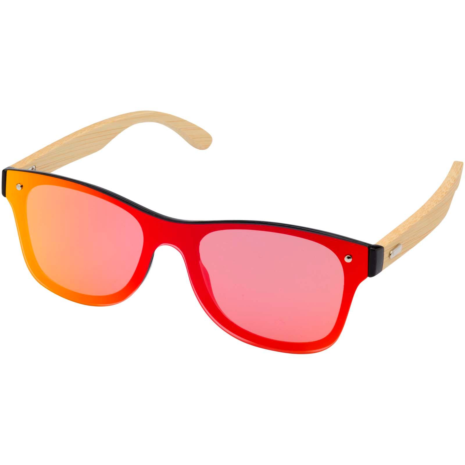 Lunettes de soleil Tan avec branches en bambou