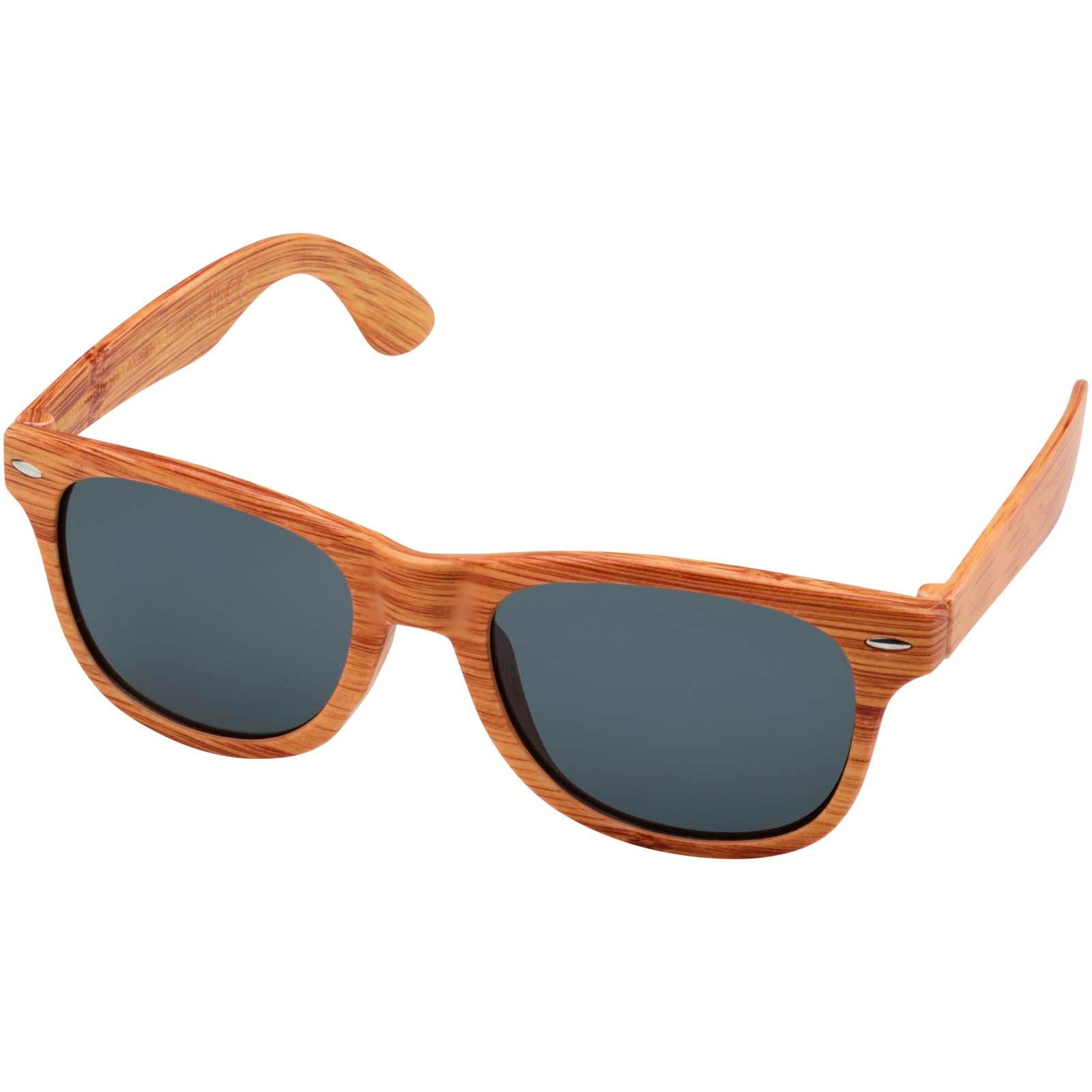 Lunettes de soleil Mira avec effet bois