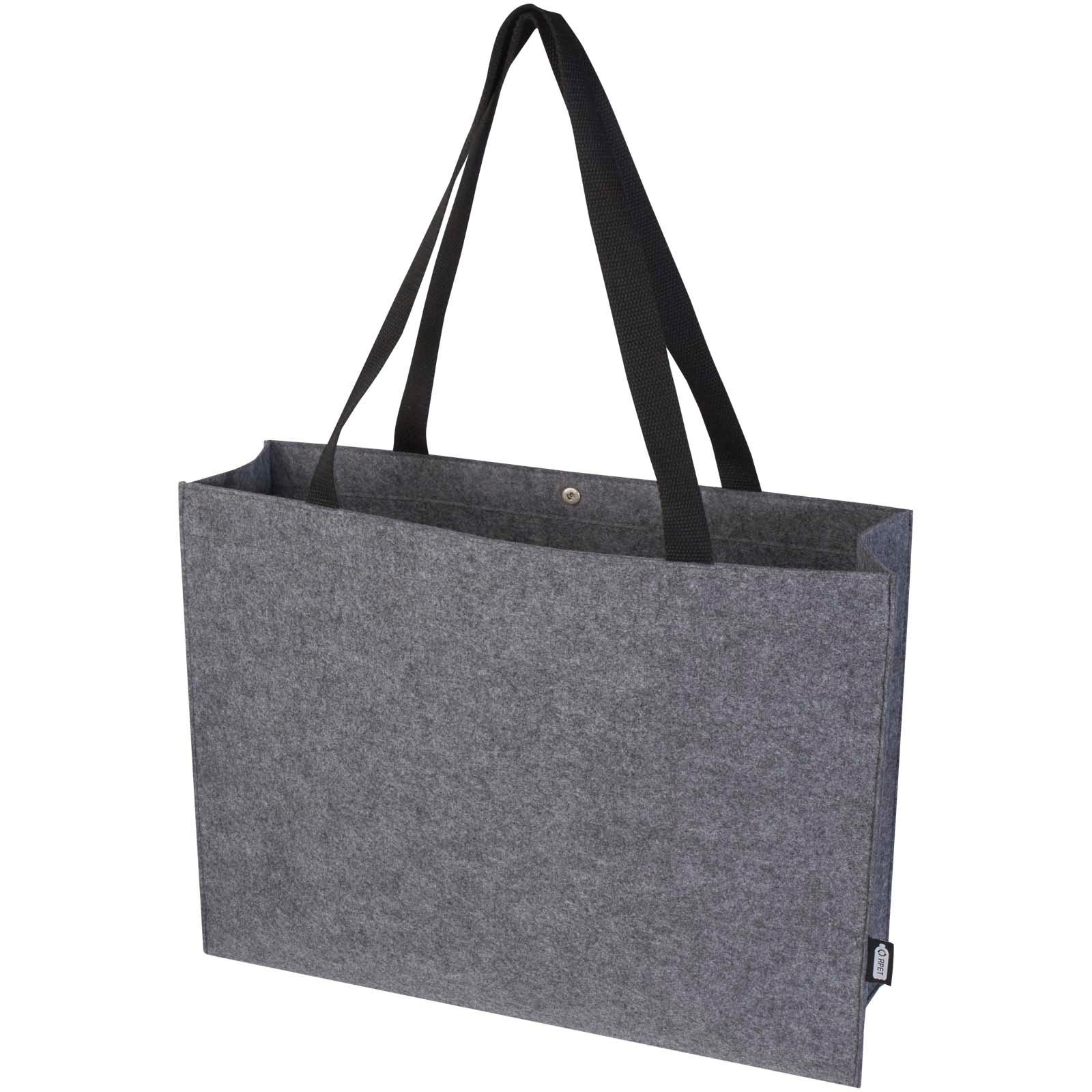 Sac shopping à soufflets Felta GRS en feutrine recyclée de 20L