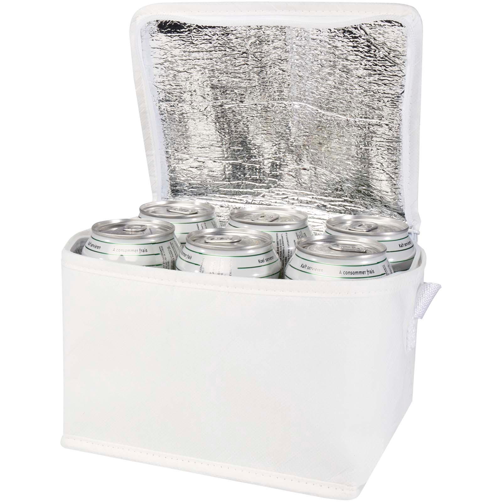 Sac isotherme Spectrum non tissé recyclé GRS de 4L pour 6 canettes