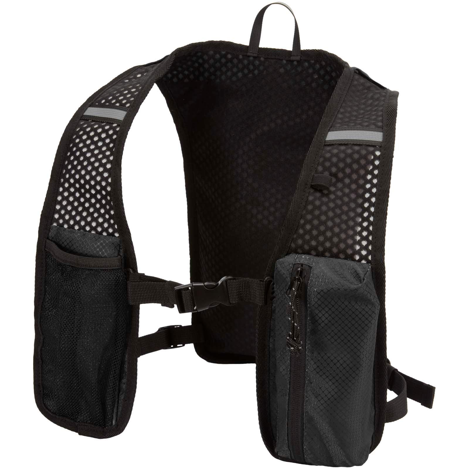 Gilet de course Nomad de 5 L en matériaux recyclés certifiés GRS avec système d’hydratation