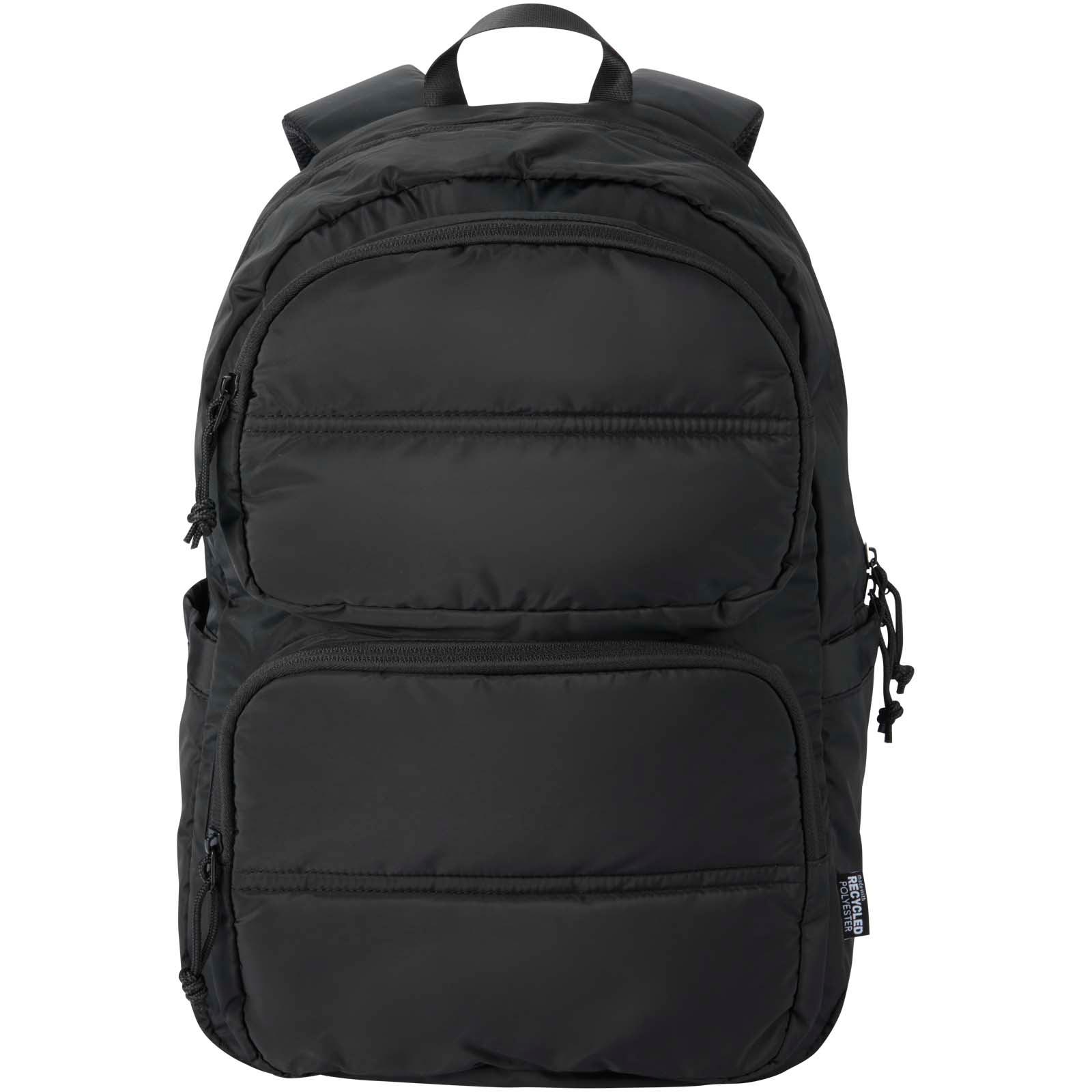 Sac à dos pour ordinateur portable Puffer de 15,6" recyclé et certifié GRS, de15 L