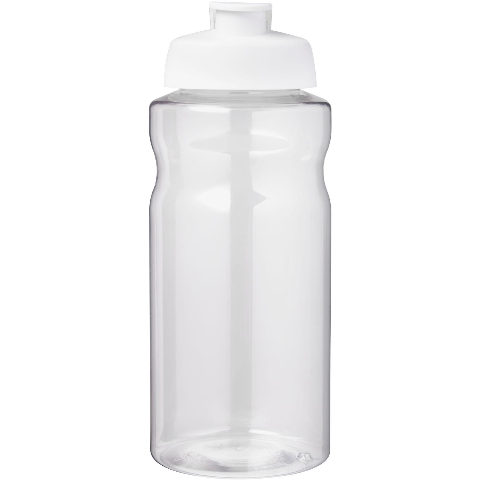 Bouteille de sport H2O Active® Base Pure de 1 L à couvercle rabattable