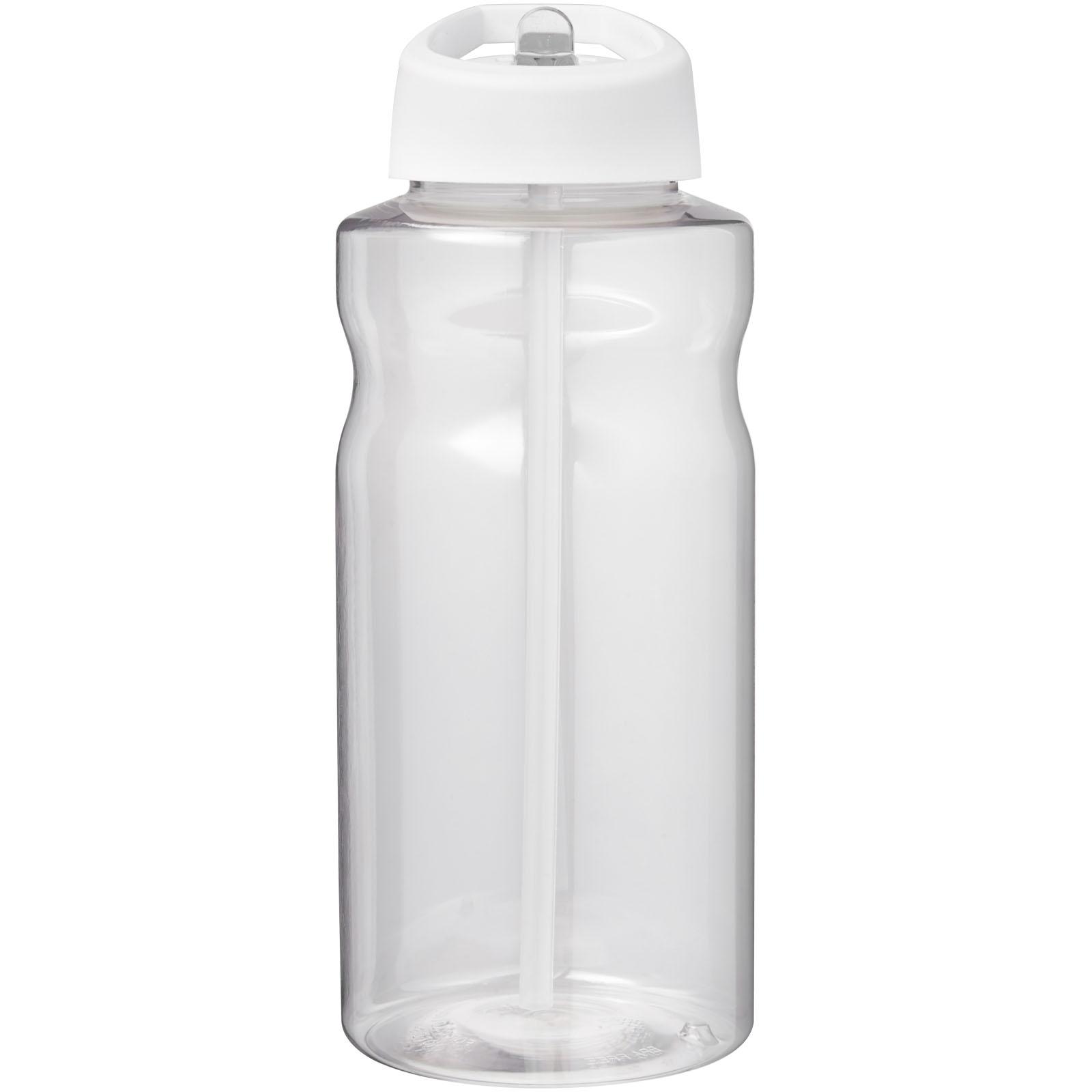 Bouteille de sport H2O Active® Big Base de 1 litre avec couvercle à bec verseur