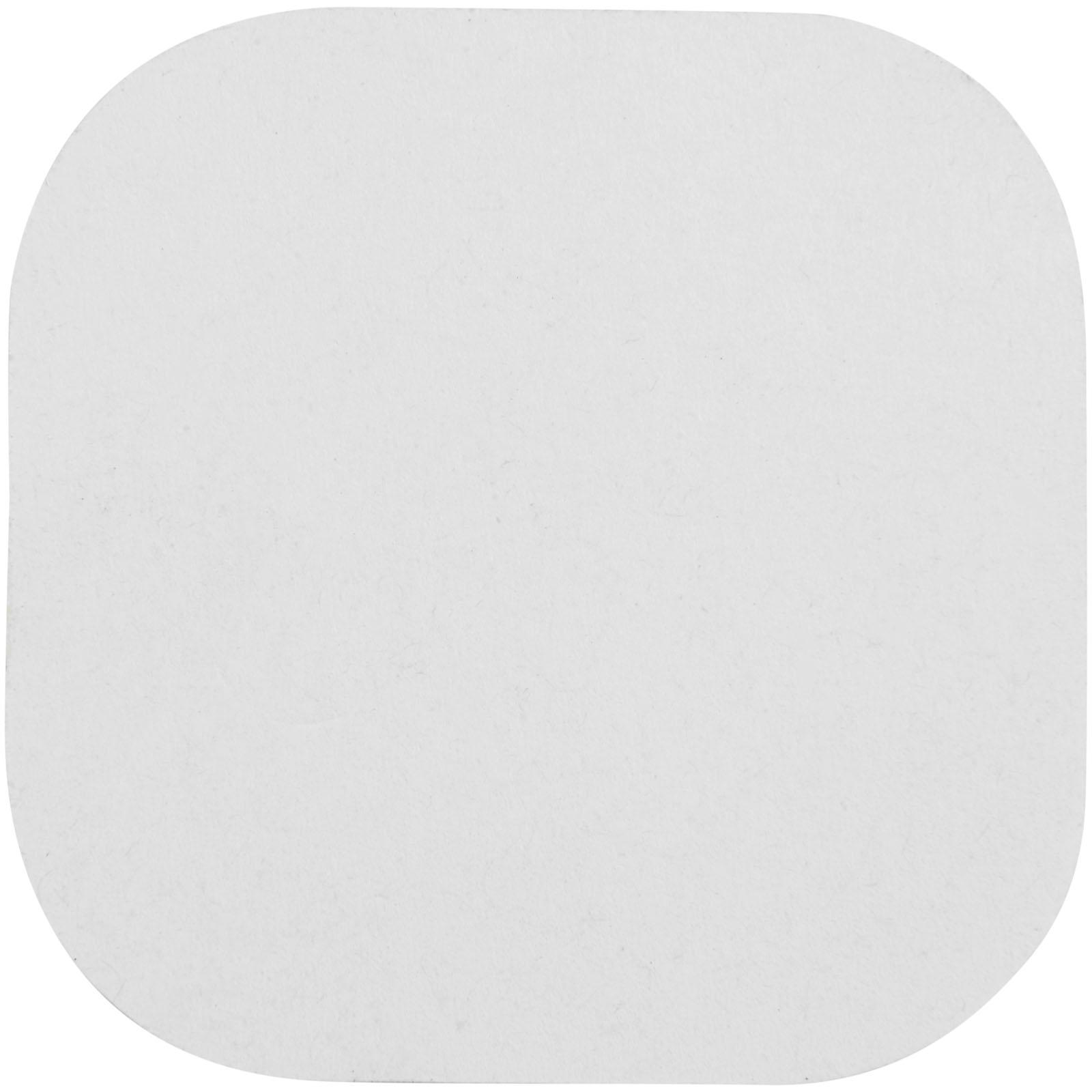 Notes adhésives recyclées Sticky-Mate® de forme carrée avec coins arrondis
